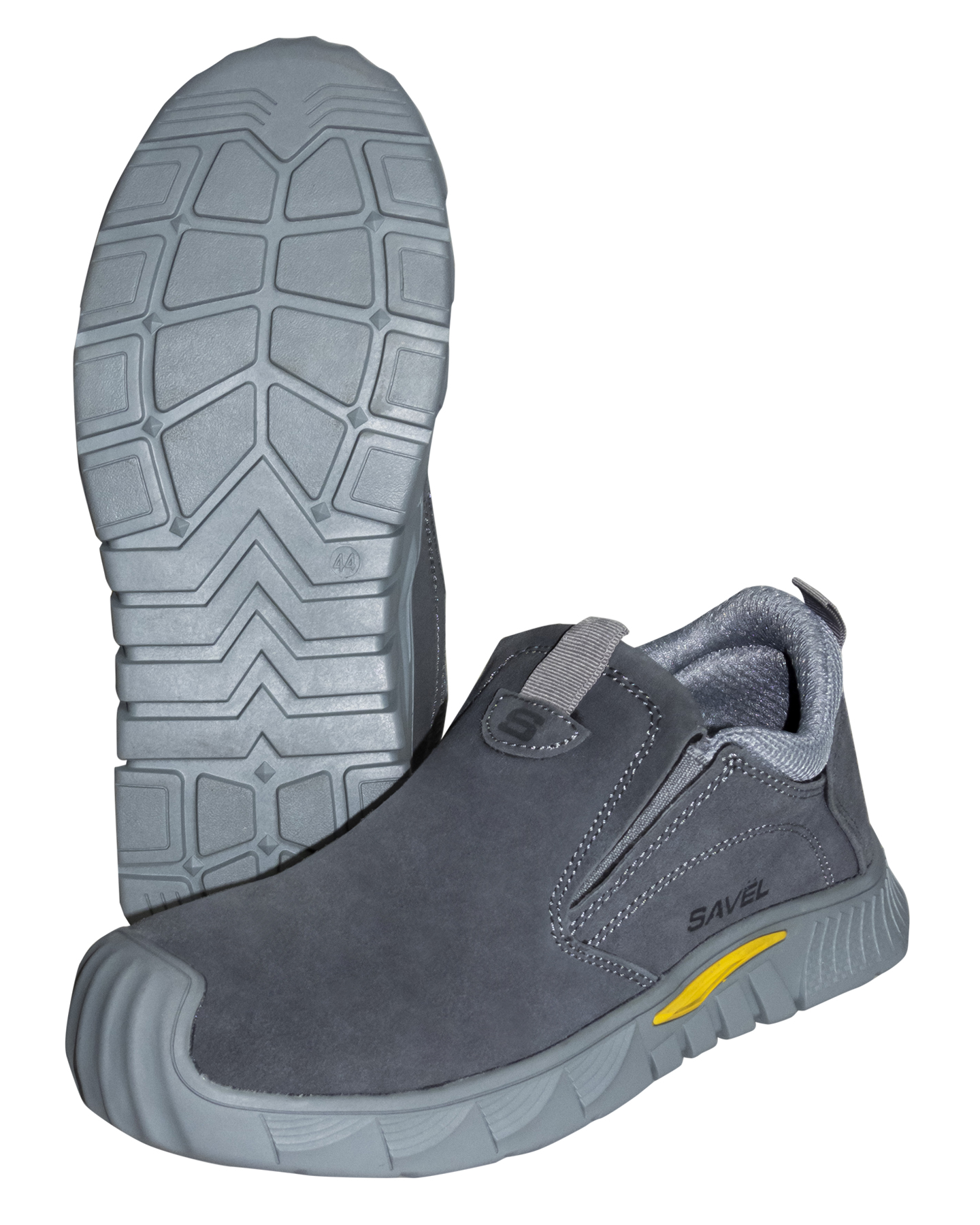 Полуботинки на резинке УНИВЕРСАЛ НИТРО, замша (серые), ПКП, Нитрил Полуботинки на резинке УНИВЕРСАЛ НИТРО, замша (серые), ПКП, Нитрил