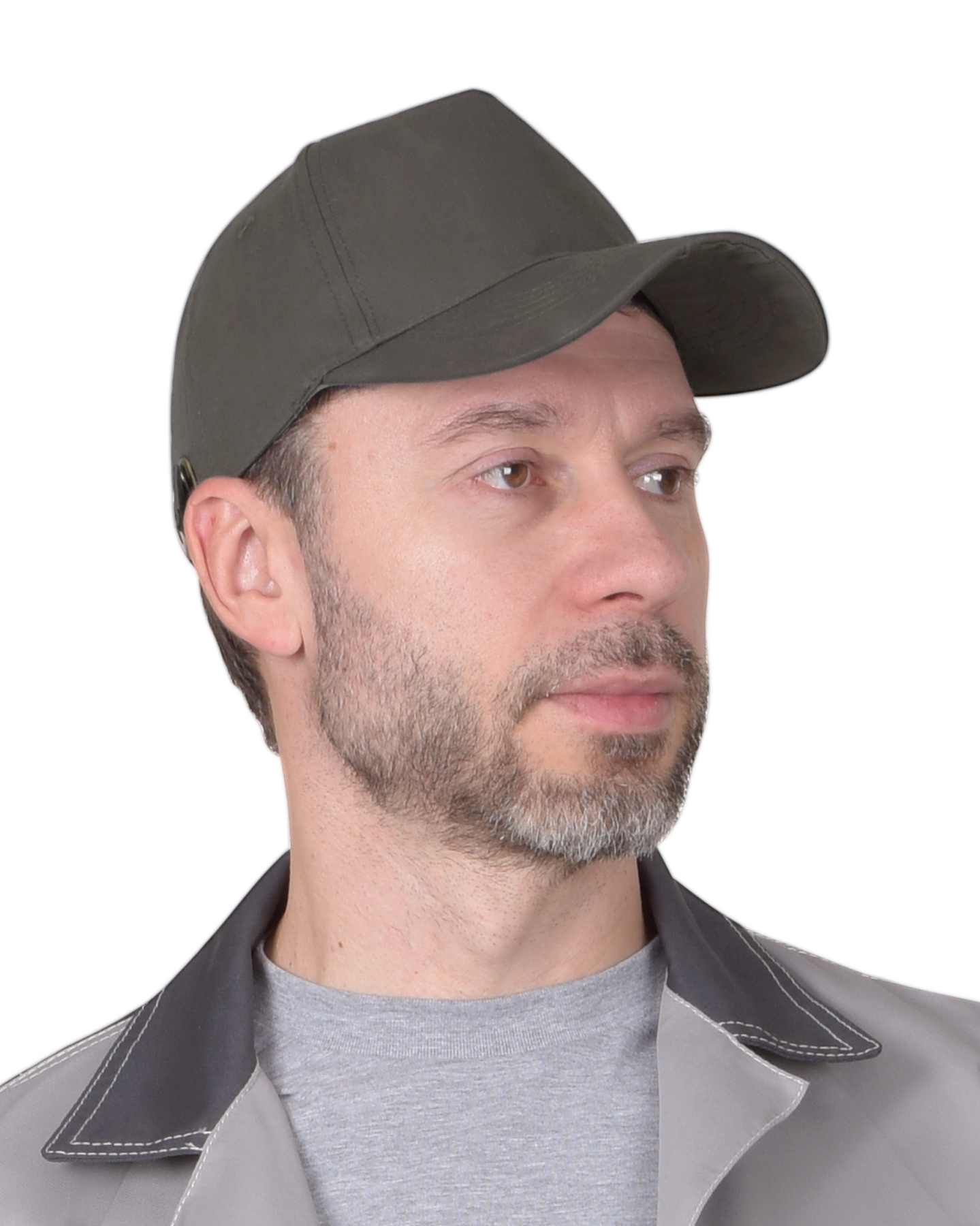 Кепка-бейсболка серая (пакет по 50 шт.,в упаковке 200 шт.) Кепка-бейсболка серая (пакет по 50 шт.,в упаковке 200 шт.)