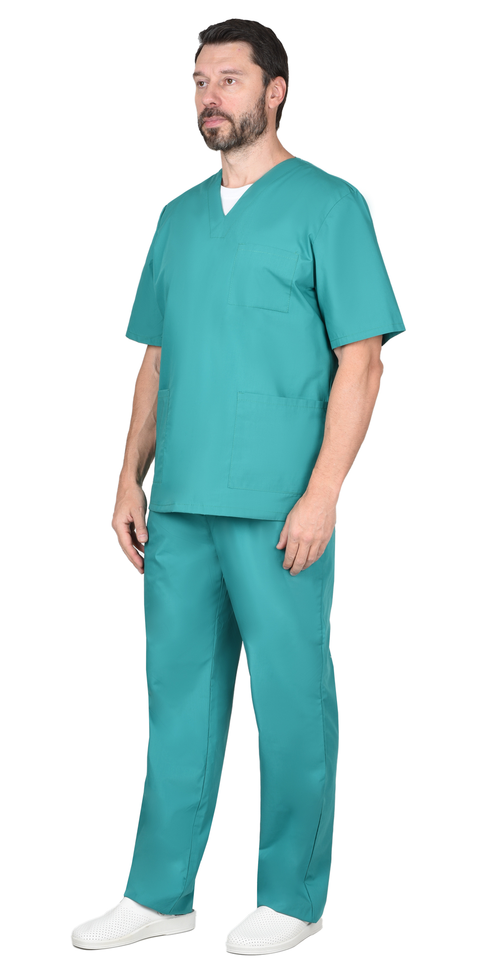 Костюм хирурга универсальный зелёный Костюм хирурга универсальный зелёный