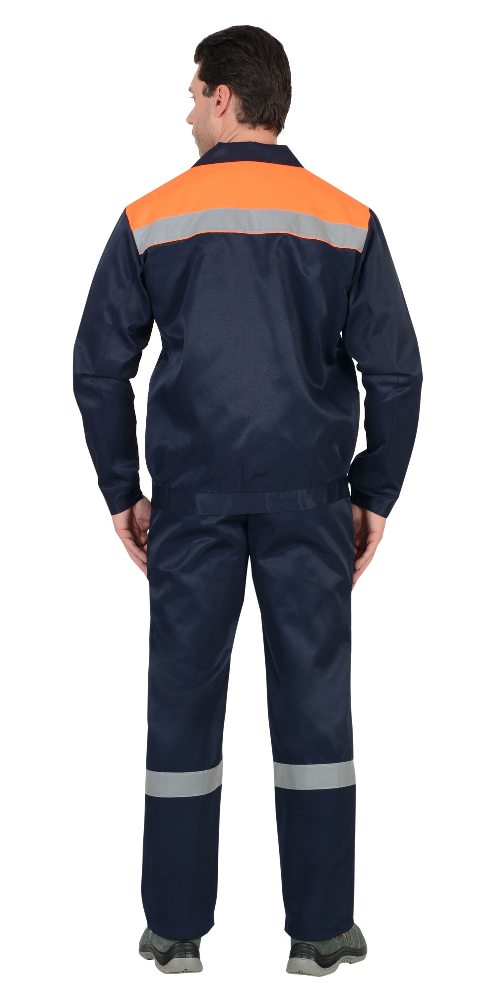 Костюм СИРИУС-СТРОЙГРАД куртка, п/к т.синий с оранжевым СОП 50мм Костюм СИРИУС-СТРОЙГРАД куртка, п/к т.синий с оранжевым СОП 50мм