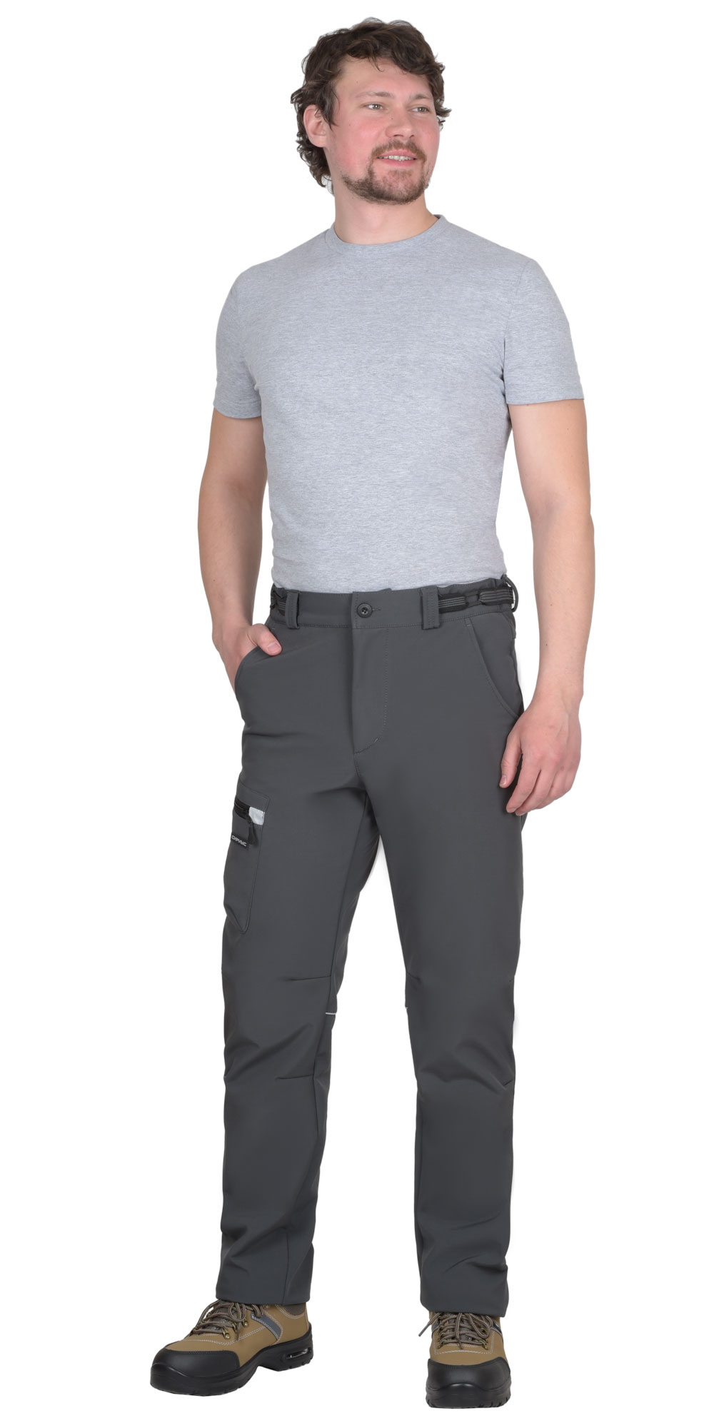 Брюки СИРИУС-СПЕЙС софтшелл т.серые Брюки СИРИУС-СПЕЙС софтшелл т.серые