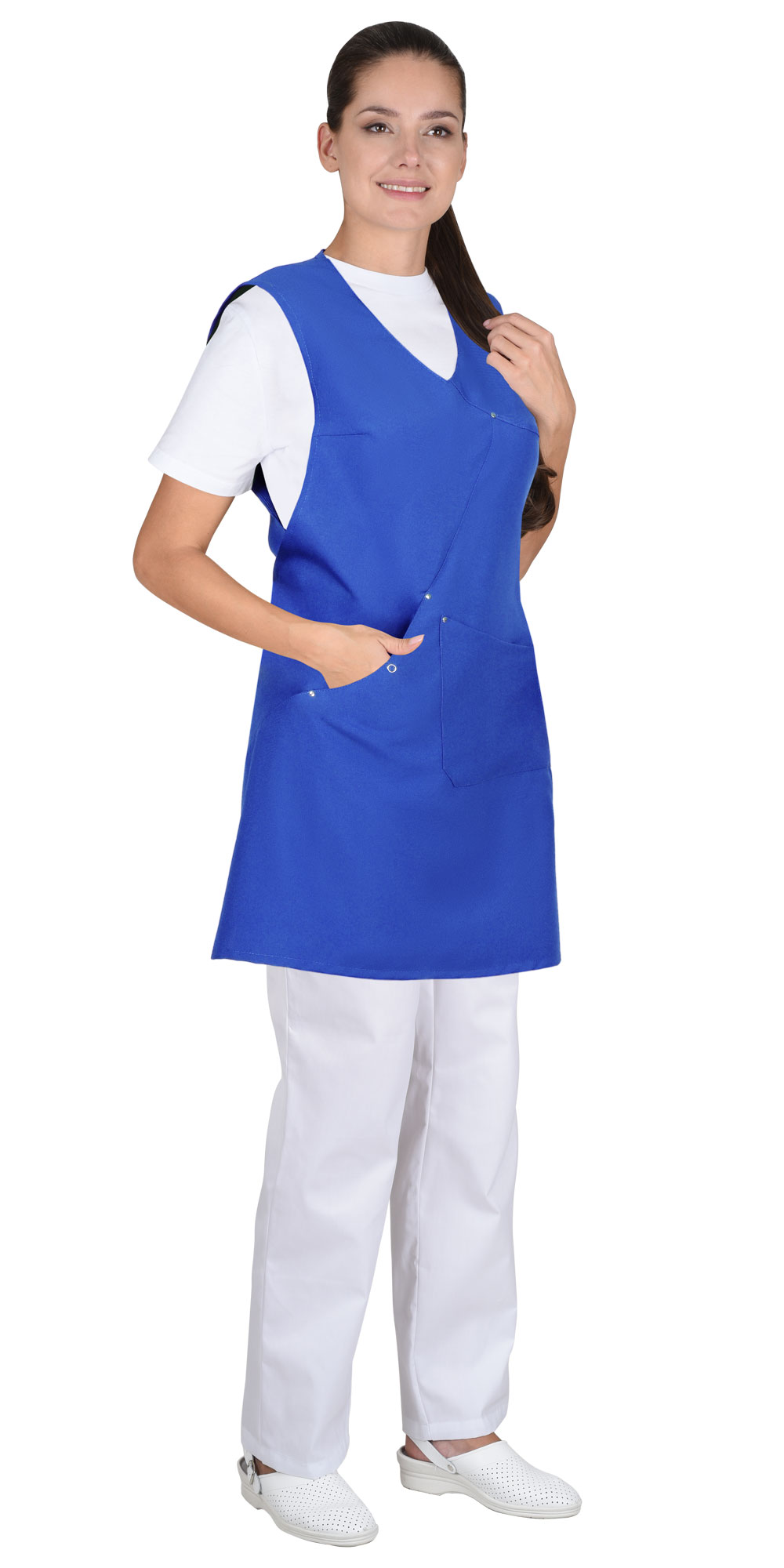 Фартук СИРИУС-ФЛЁР васильковый Фартук СИРИУС-ФЛЁР васильковый