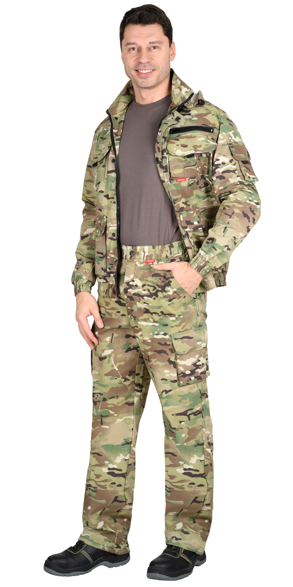Костюм СИРИУС-БАЙКАЛ куртка, брюки КМФ Мультикам Костюм СИРИУС-БАЙКАЛ куртка, брюки КМФ Мультикам
