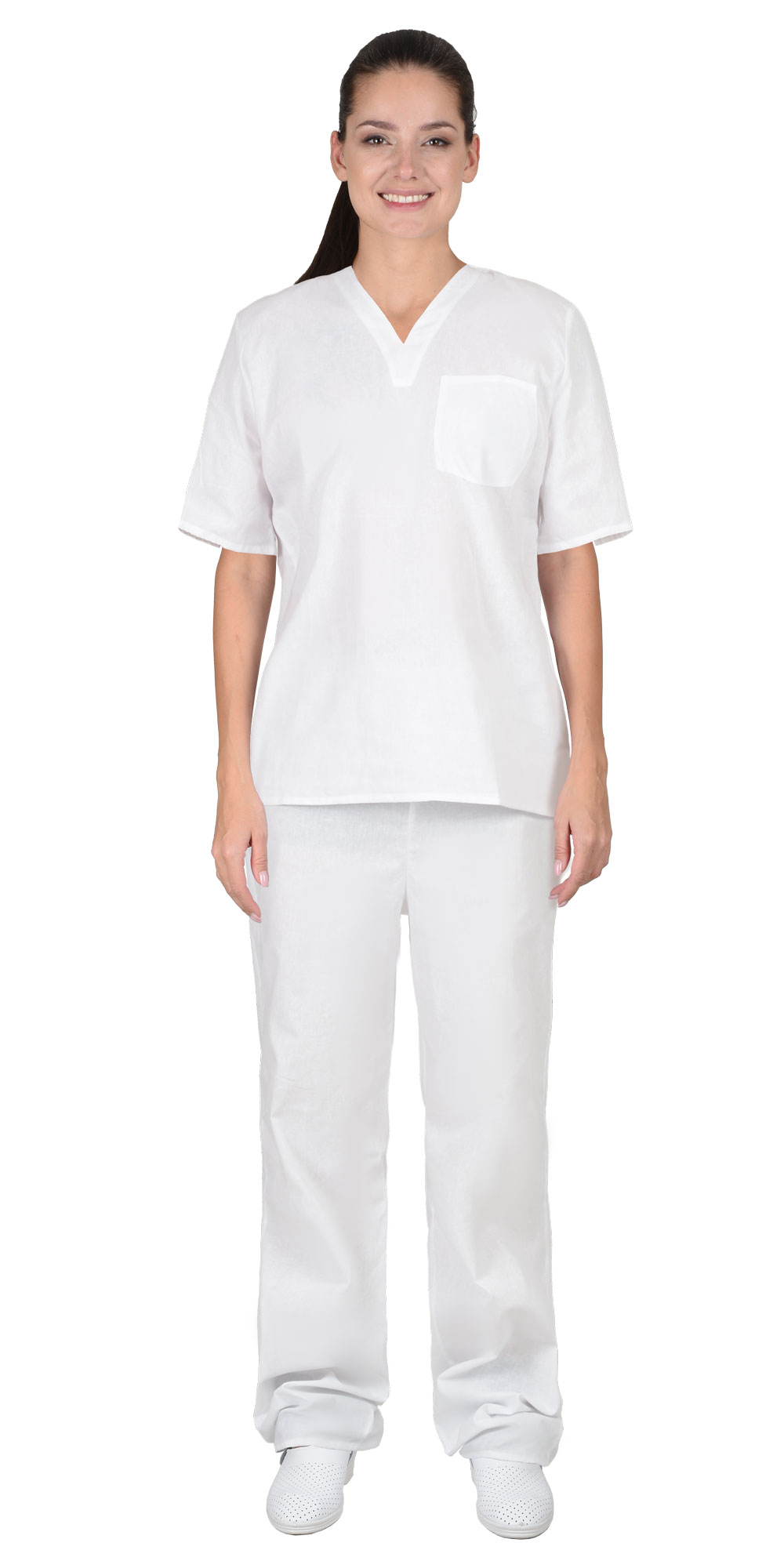 Костюм пекаря универсальный белый Костюм пекаря универсальный белый