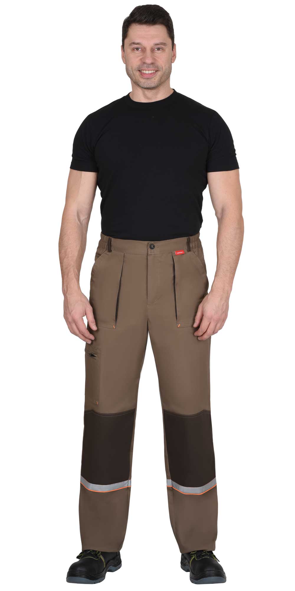 Костюм СИРИУС-РОДОС куртка, брюки, светло-коричневый с темно-коричневым Костюм СИРИУС-РОДОС куртка, брюки, светло-коричневый с темно-коричневым