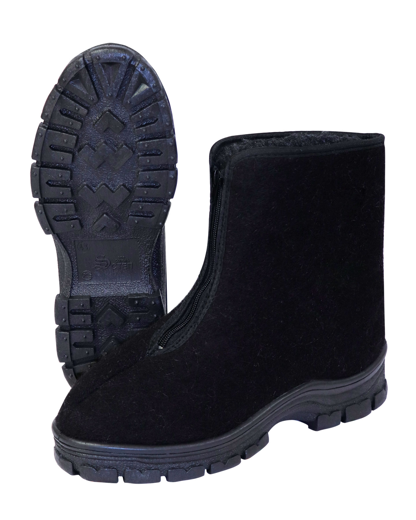 Полусапоги суконные ПРОЩАЙ МОЛОДОСТЬ мужские, высота 17 см Полусапоги суконные ПРОЩАЙ МОЛОДОСТЬ мужские, высота 17 см