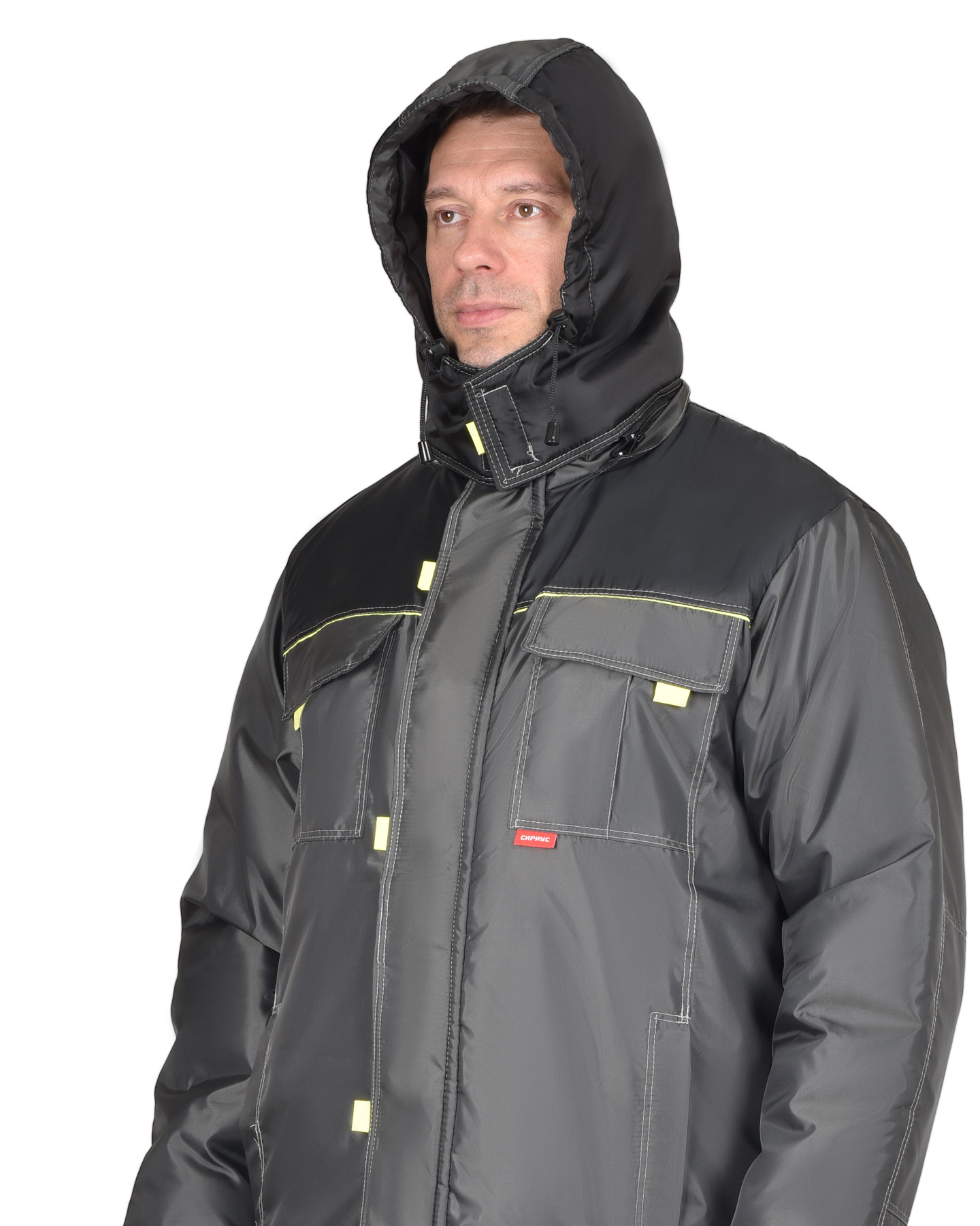 Костюм СИРИУС-ФАВОРИТ куртка, полукомбинезон, т.серый с серым Костюм СИРИУС-ФАВОРИТ куртка, полукомбинезон, т.серый с серым