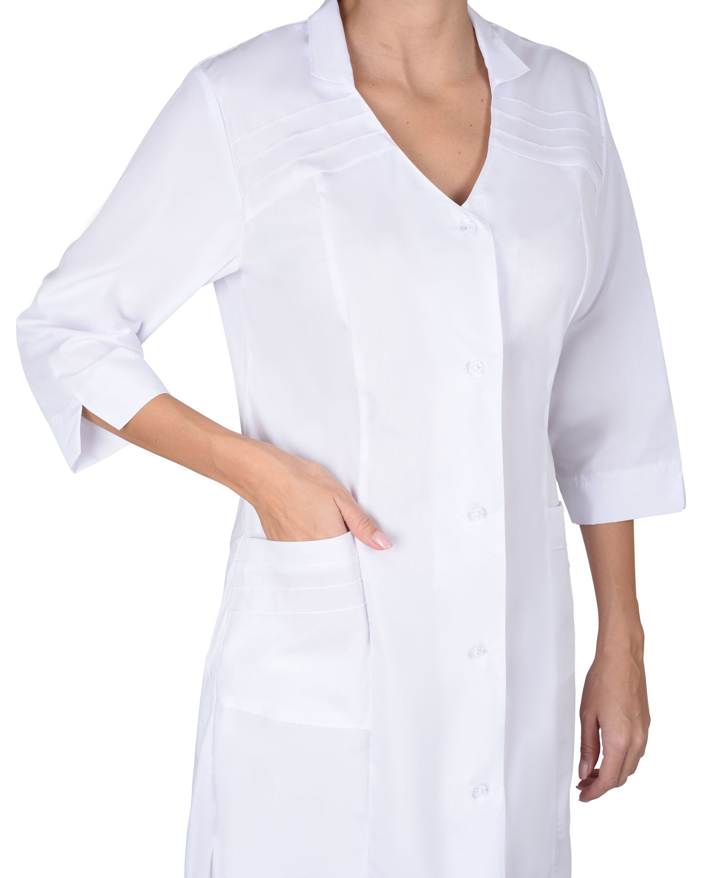 Халат СИРИУС-ЛИМА женский белый Халат СИРИУС-ЛИМА женский белый