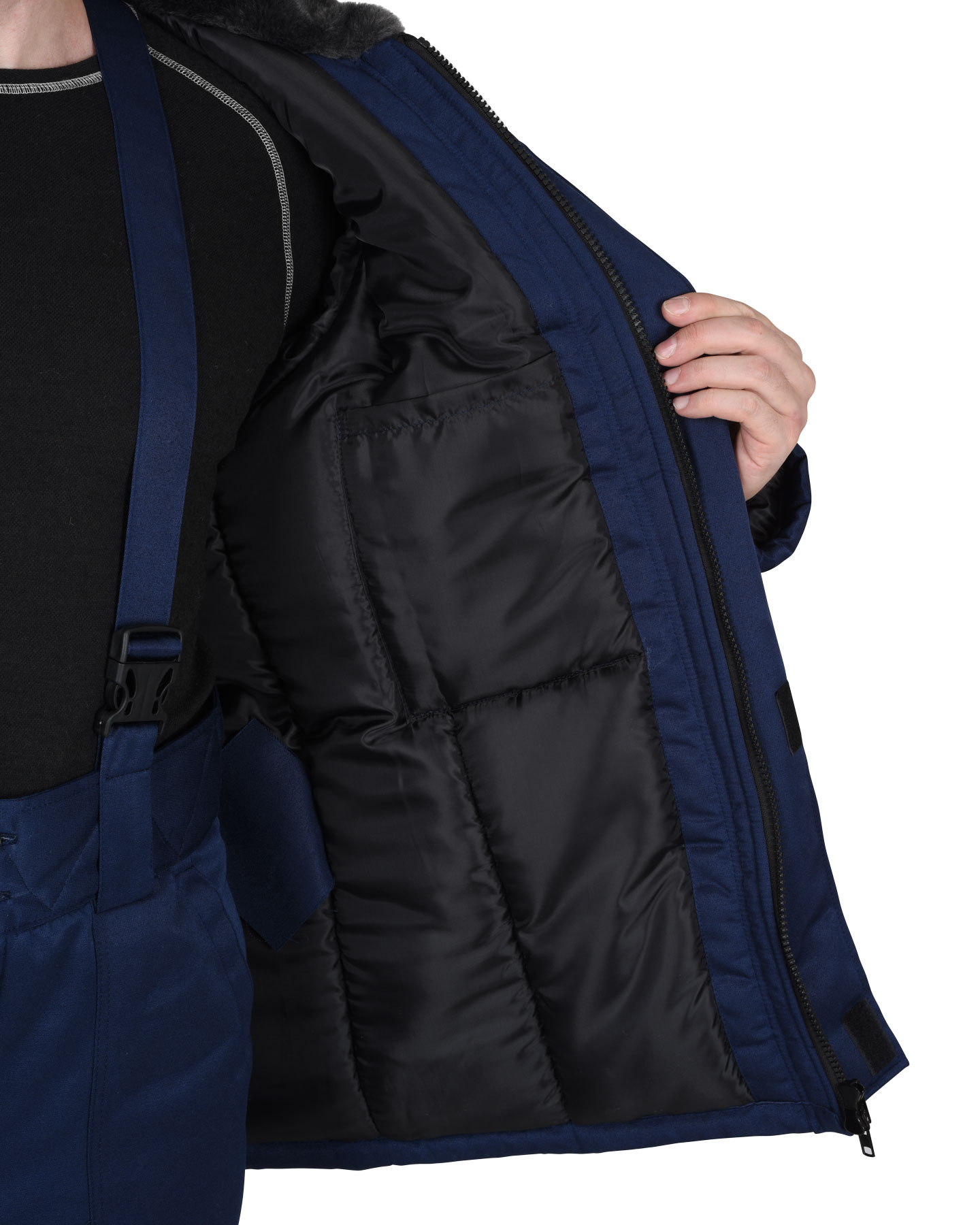 Костюм СИРИУС-РОСТ-АРКТИКА куртка, брюки, синий с васильковым и СОП Костюм СИРИУС-РОСТ-АРКТИКА куртка, брюки, синий с васильковым и СОП