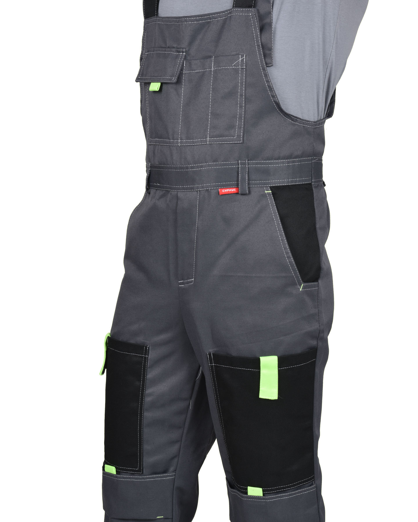 Костюм СИРИУС-ФАВОРИТ куртка, п/к т.серый с черным Костюм СИРИУС-ФАВОРИТ куртка, п/к т.серый с черным