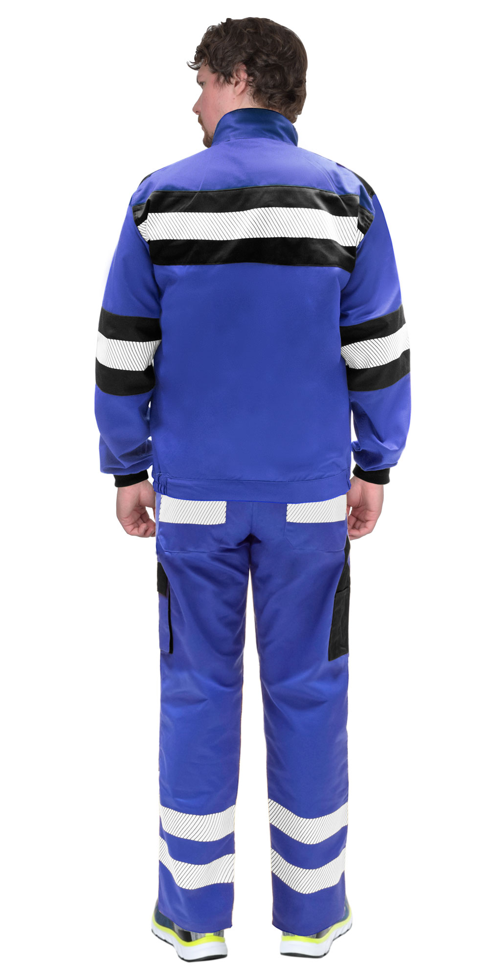 Костюм СИРИУС-ТРЭКС куртка, брюки васильковый с черным, СОП Костюм СИРИУС-ТРЭКС куртка, брюки васильковый с черным, СОП