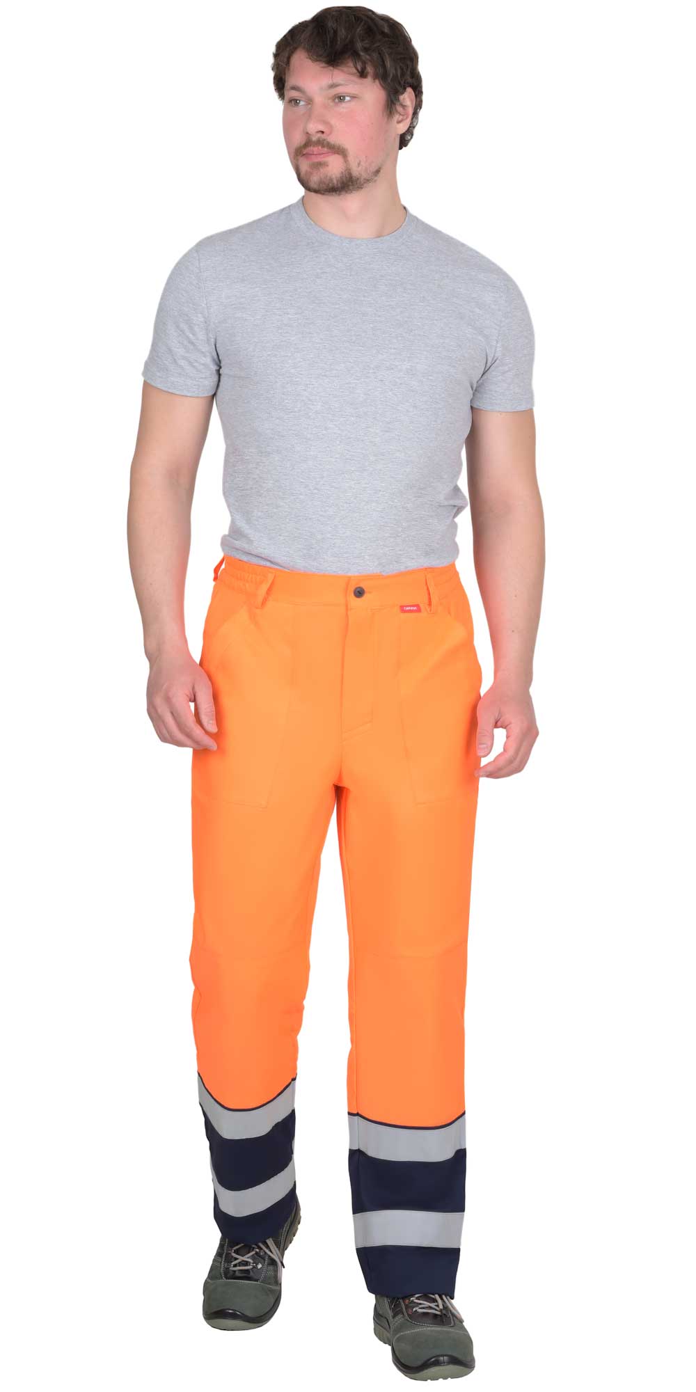 Брюки СИРИУС-ТЕРМИНАЛ-3-РОСС оранжевые с темно-синим Брюки СИРИУС-ТЕРМИНАЛ-3-РОСС оранжевые с темно-синим