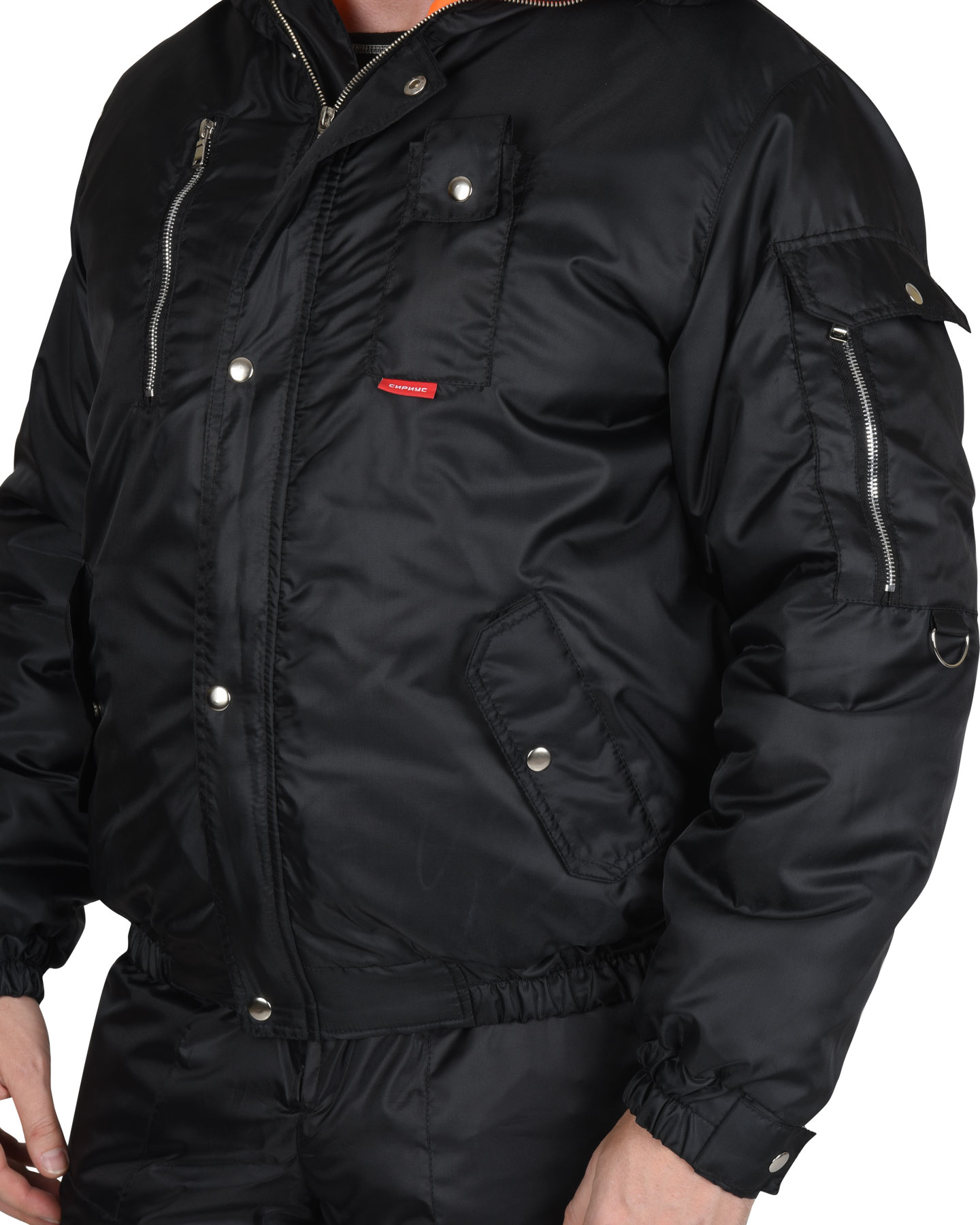 Костюм СИРИУС-АЛЯСКА куртка, п/к черный Костюм СИРИУС-АЛЯСКА куртка, п/к черный