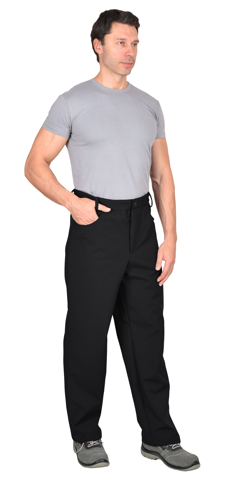 Костюм СИРИУС-АЗОВ с капюшоном черный софтшелл пл 350 г/кв.м Костюм СИРИУС-АЗОВ с капюшоном черный софтшелл пл 350 г/кв.м