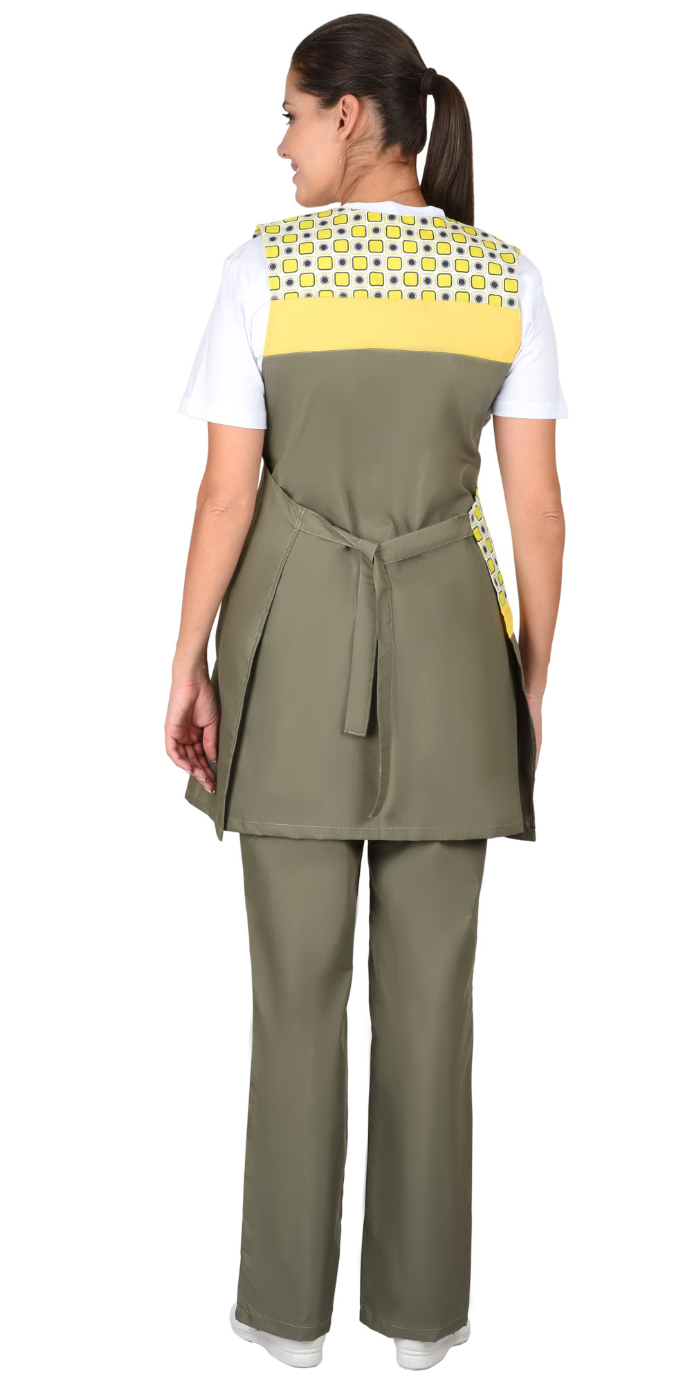 Комплект СИРИУС-ГАЛАТЕЯ женский оливковый с желтым Комплект СИРИУС-ГАЛАТЕЯ женский оливковый с желтым