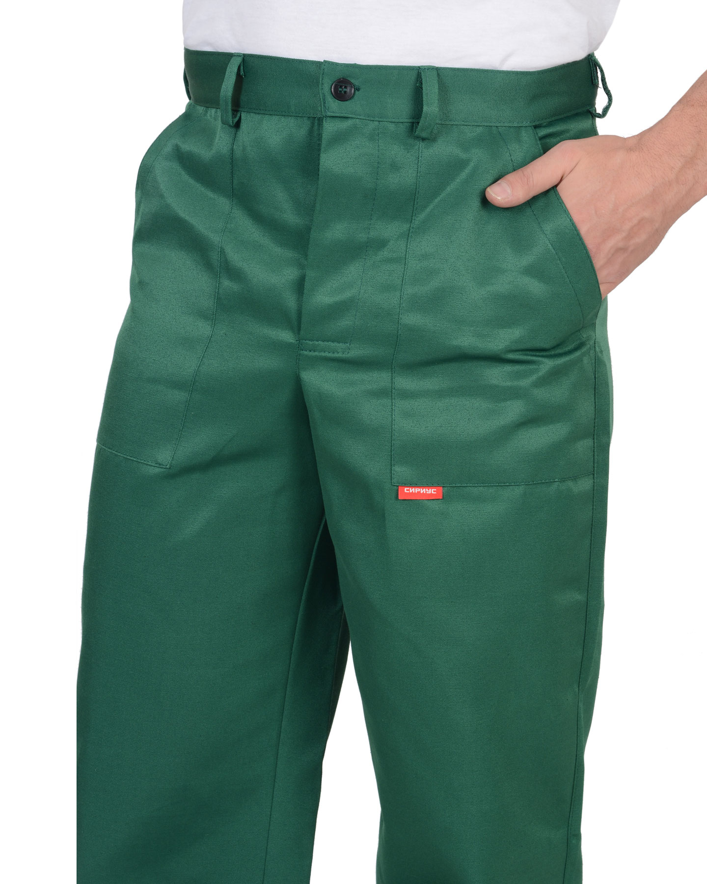 Брюки СИРИУС-ПРОФЕССИОНАЛ зеленый Брюки СИРИУС-ПРОФЕССИОНАЛ зеленый