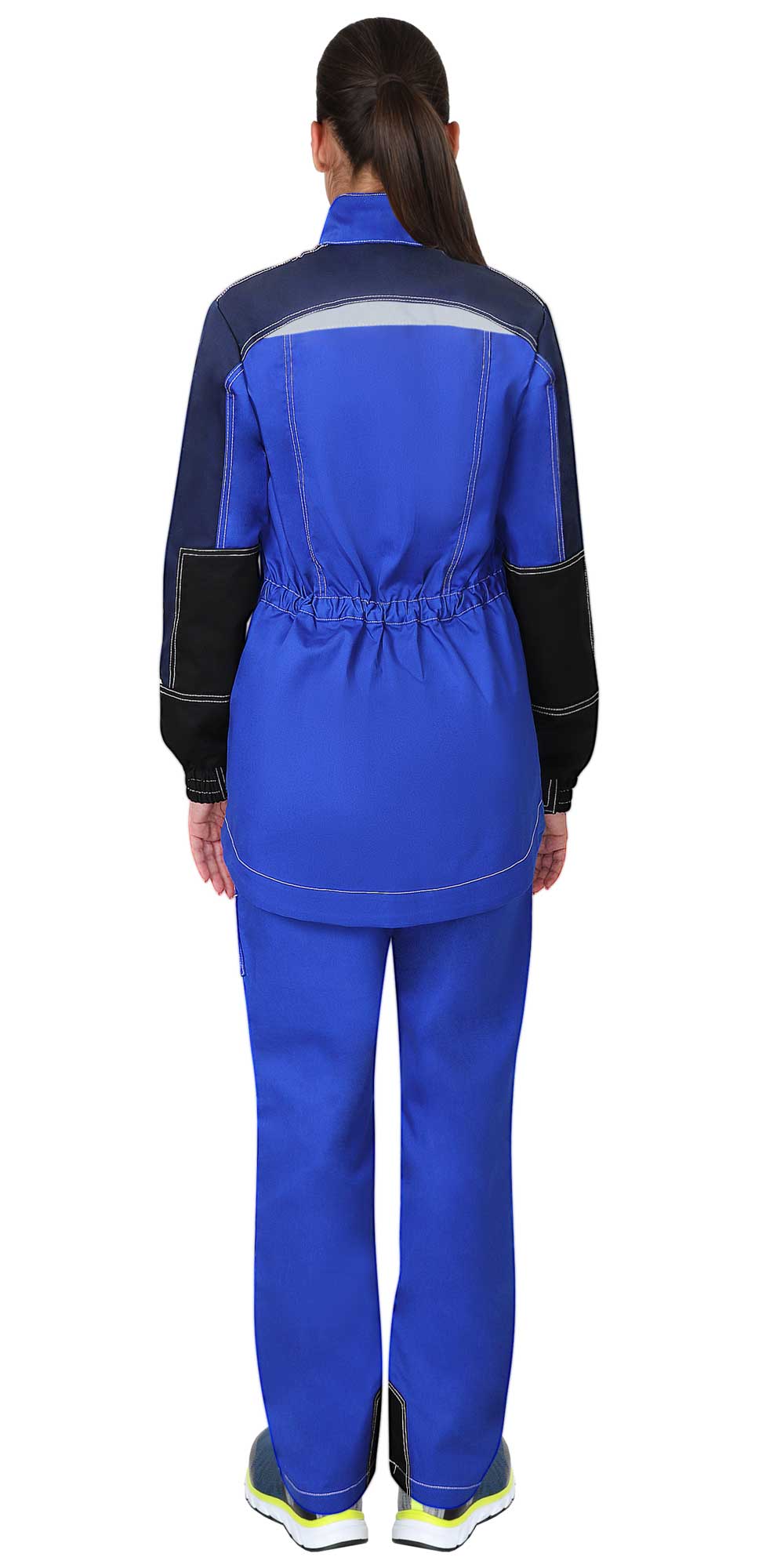 Костюм СИРИУС-ФАВОРИТ-МЕГА женский, куртка, п/к васильковый с т.синим Костюм СИРИУС-ФАВОРИТ-МЕГА женский, куртка, п/к васильковый с т.синим