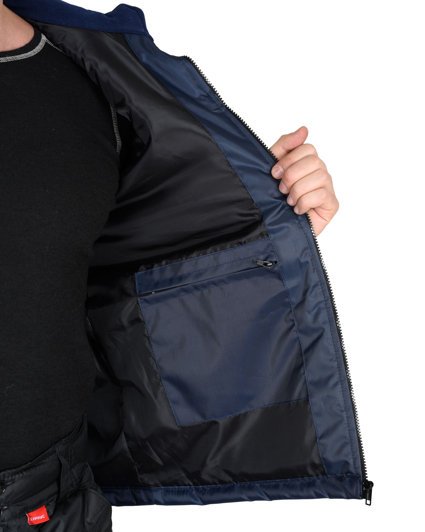 Жилет СИРИУС-ЭКСПРЕСС синий с васильковым и СОП Жилет СИРИУС-ЭКСПРЕСС синий с васильковым и СОП