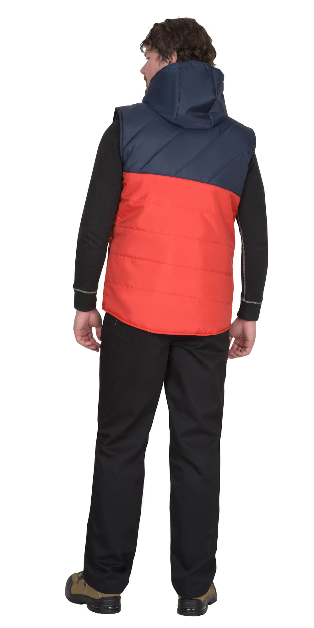 Жилет СИРИУС-ЭЛЬБРУС красный с темно-синим Жилет СИРИУС-ЭЛЬБРУС красный с темно-синим
