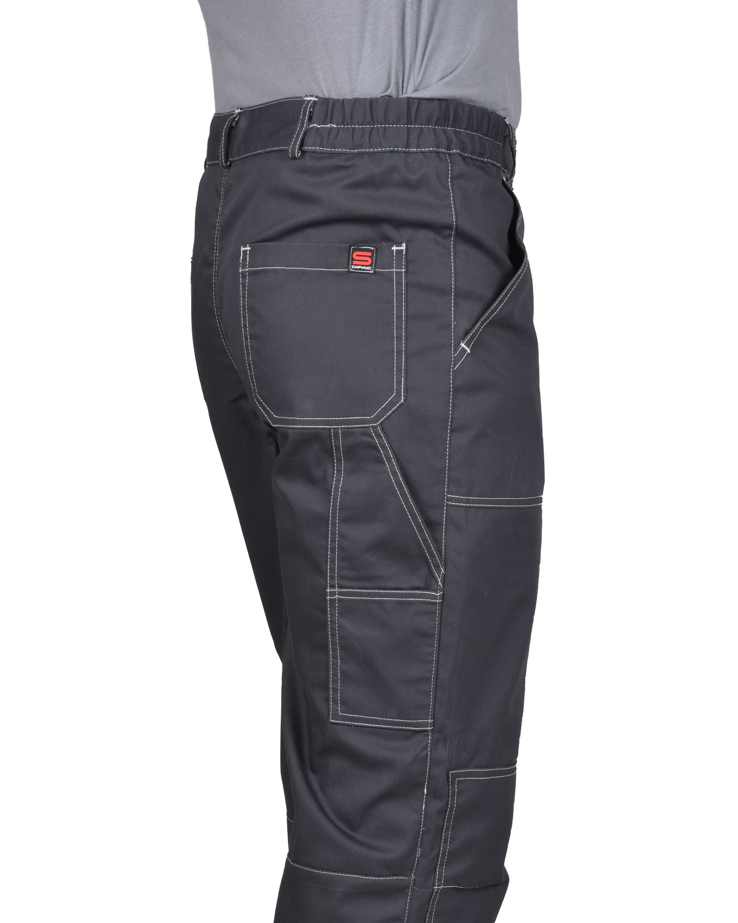 Брюки СИРИУС-ФАВОРИТ-ЛЮКС т.серый с серым Брюки СИРИУС-ФАВОРИТ-ЛЮКС т.серый с серым