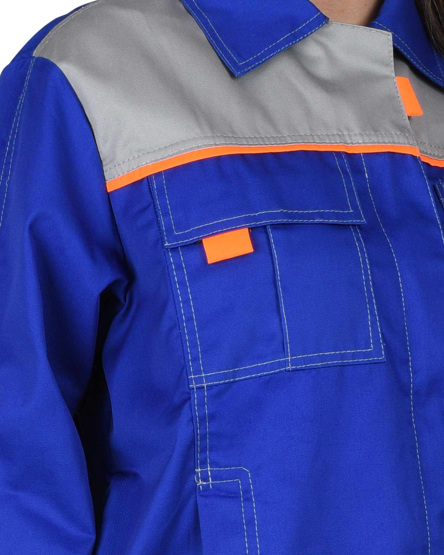 Костюм СИРИУС-ФАВОРИТ куртка, брюки васильковый со св.серым Костюм СИРИУС-ФАВОРИТ куртка, брюки васильковый со св.серым