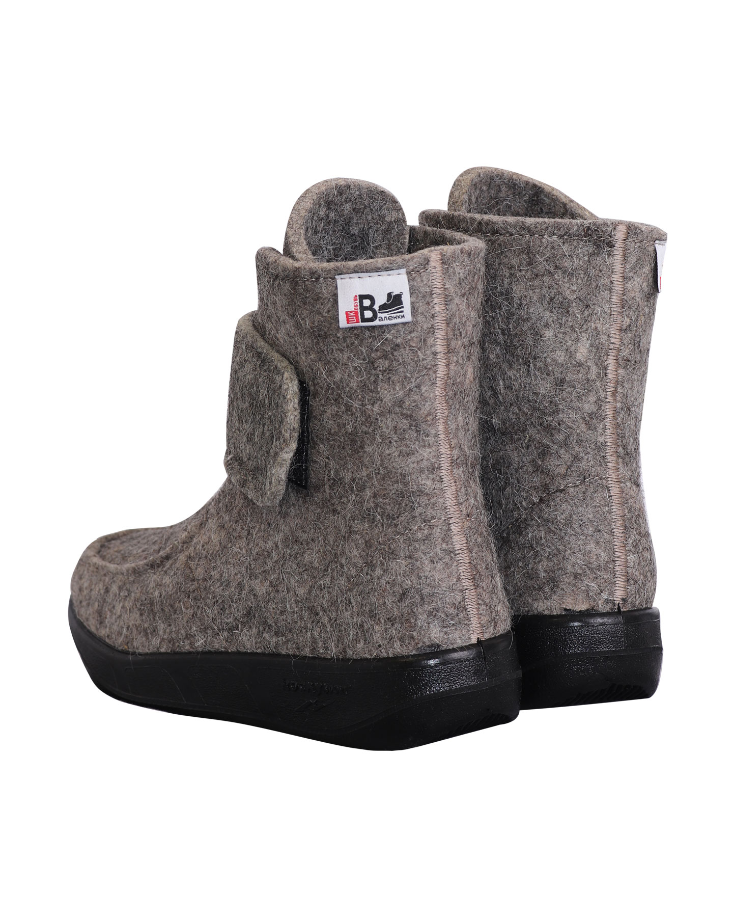 Валенки ботинки на липучке, подошва ПУ Валенки ботинки на липучке, подошва ПУ