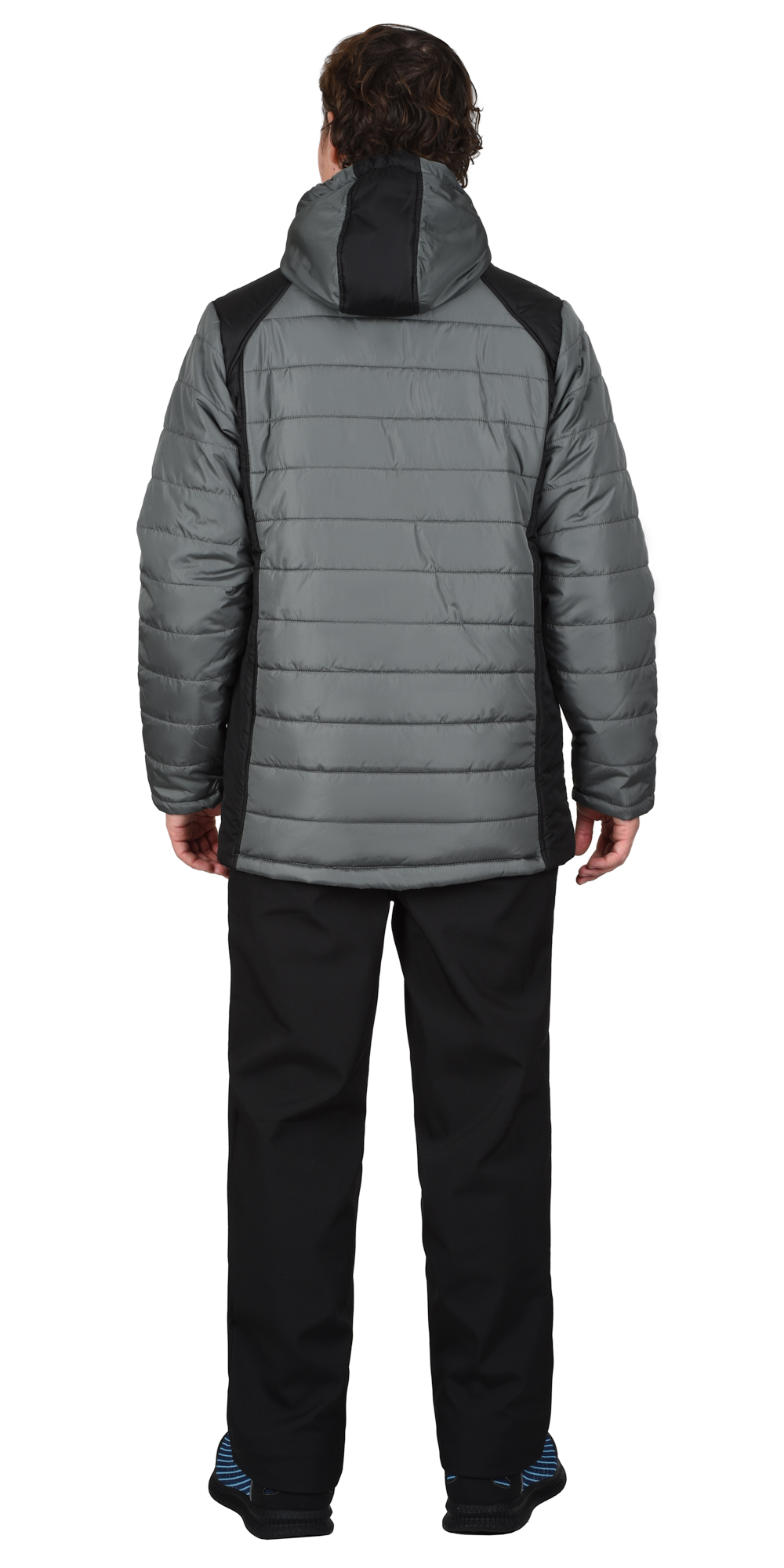 Куртка СИРИУС-УРБАН серая с черным Куртка СИРИУС-УРБАН серая с черным