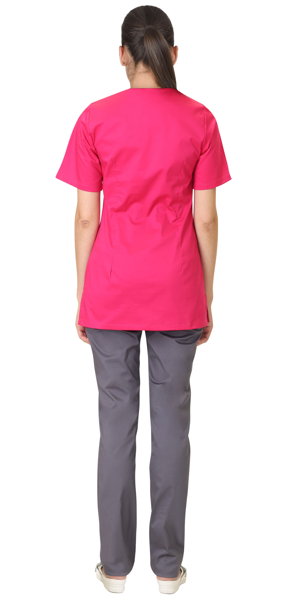 Костюм СИРИУС-ВАЛЕРИЯ женский фуксия с темно-серым Костюм СИРИУС-ВАЛЕРИЯ женский фуксия с темно-серым