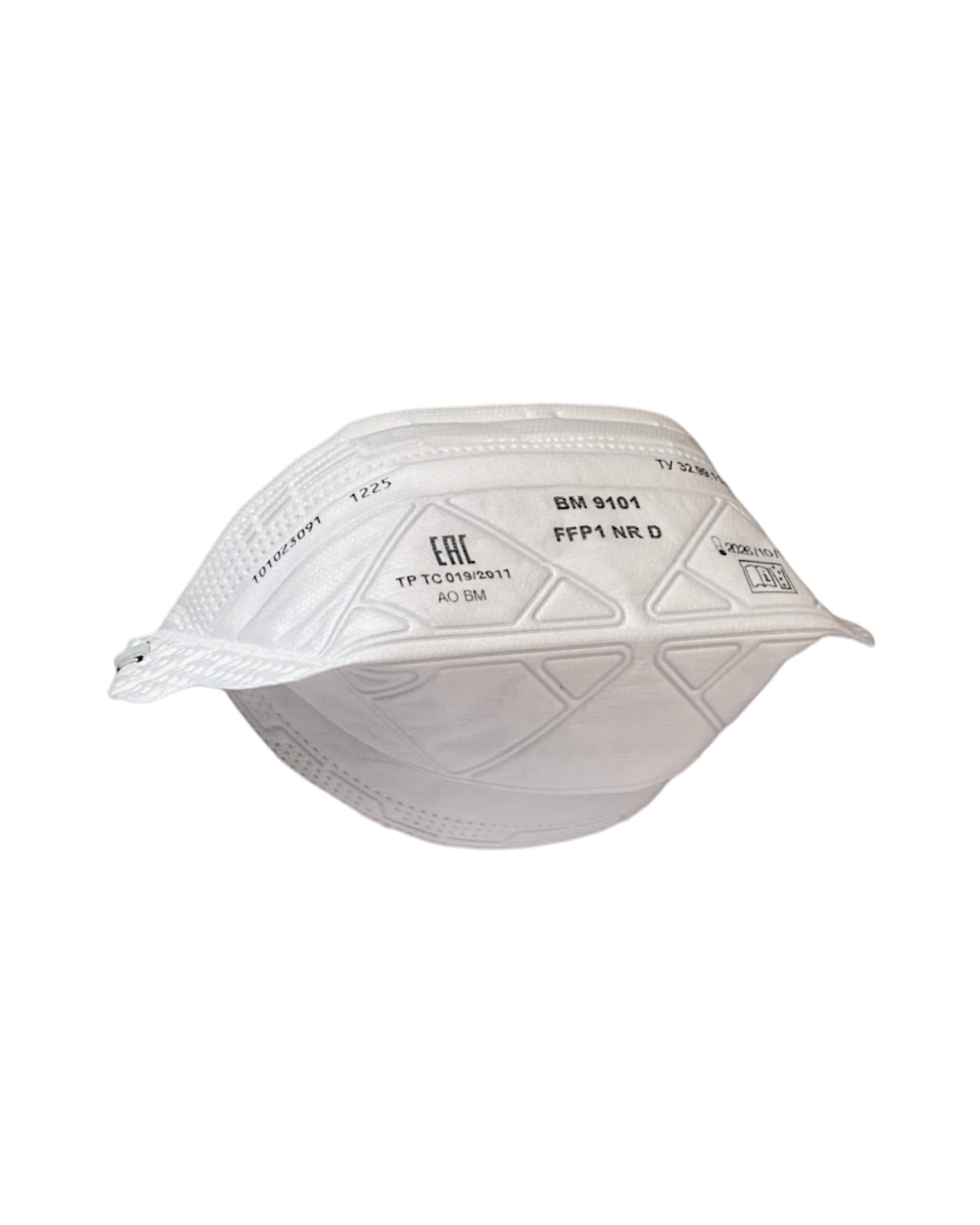 Респиратор ВМ-9101 NR D FFP1 (4 ПДК) без клапана, складная, от аэрозолей (кр25х1000) Респиратор ВМ-9101 NR D FFP1 (4 ПДК) без клапана, складная, от аэрозолей (кр25х1000)