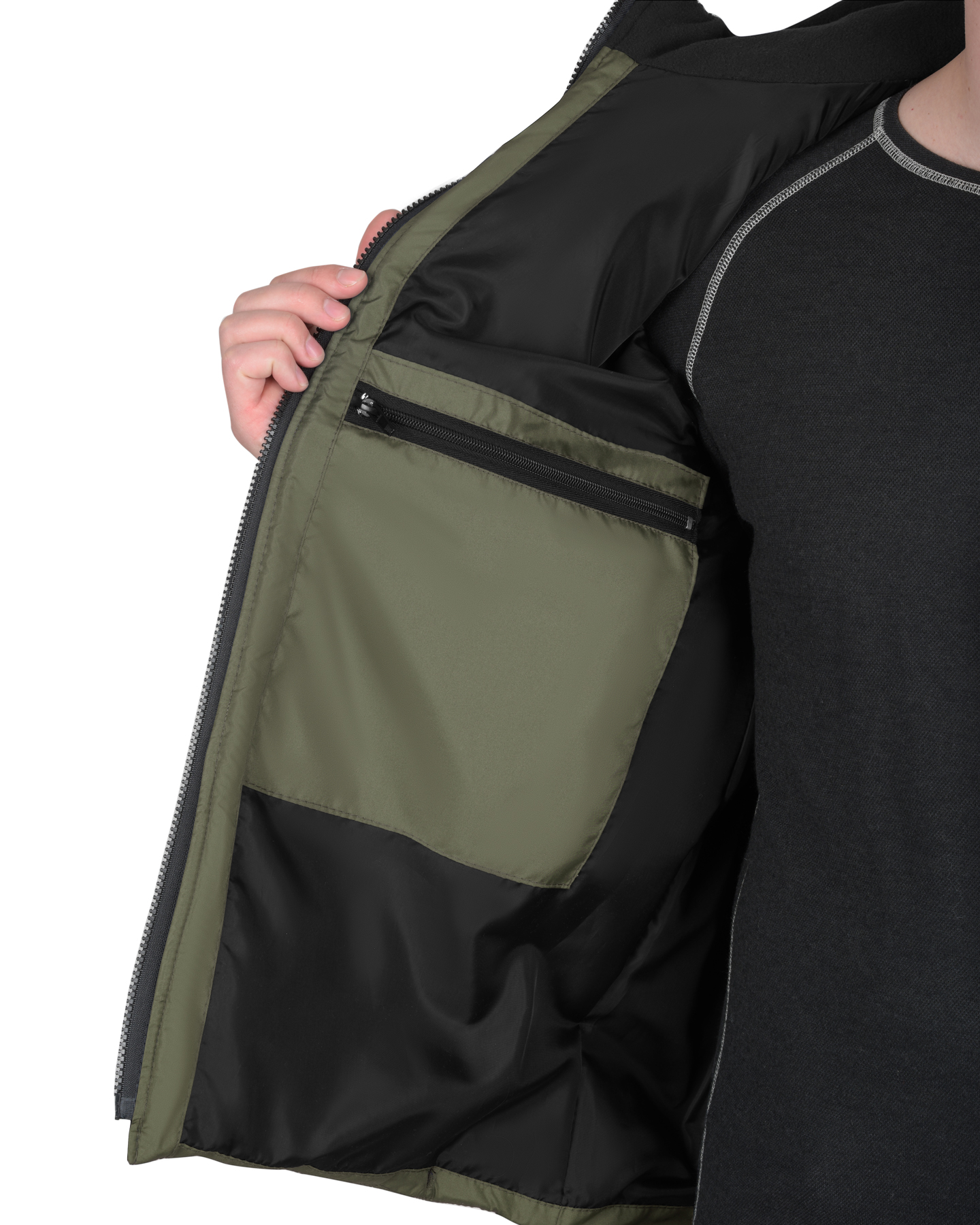 Жилет СИРИУС-УРБАН хаки с черным Жилет СИРИУС-УРБАН хаки с черным