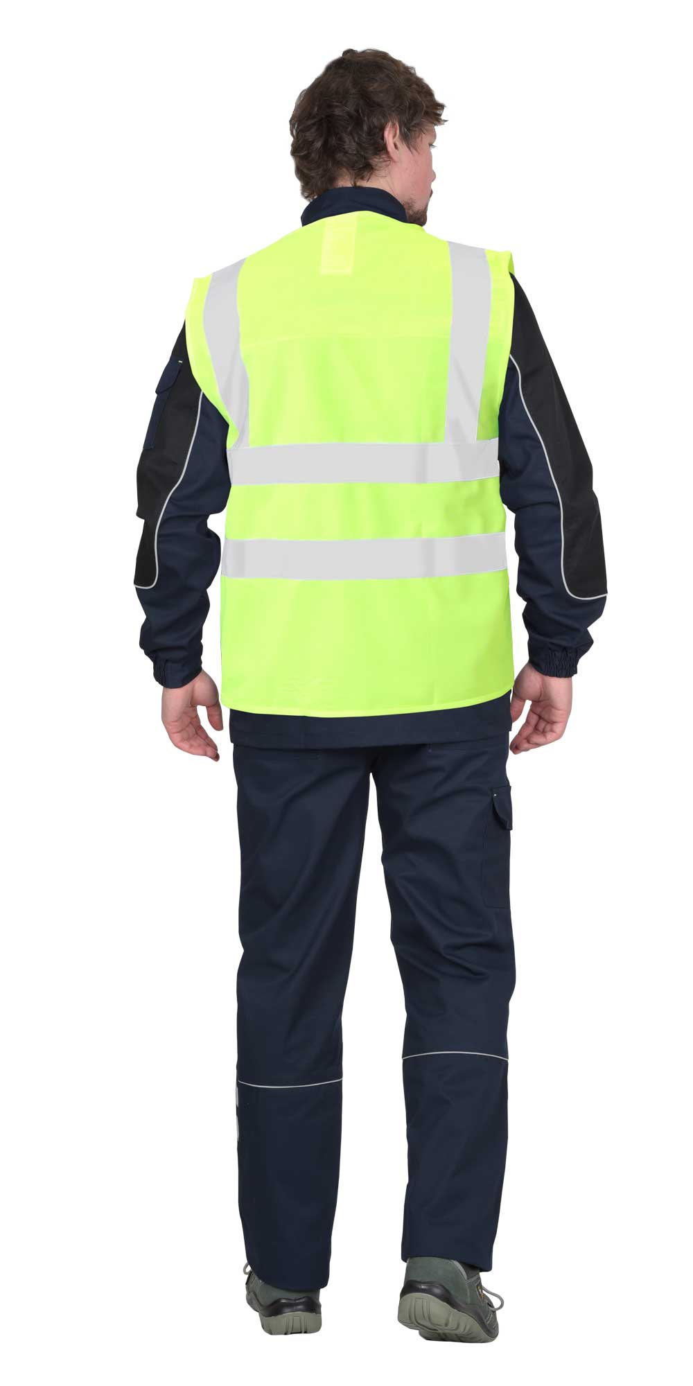 Жилет сигнальный SIRIUS класс 1, 4 СОП (трик.100 гр/м2) лимонный (ЧЗ) Жилет сигнальный SIRIUS класс 1, 4 СОП (трик.100 гр/м2) лимонный (ЧЗ)