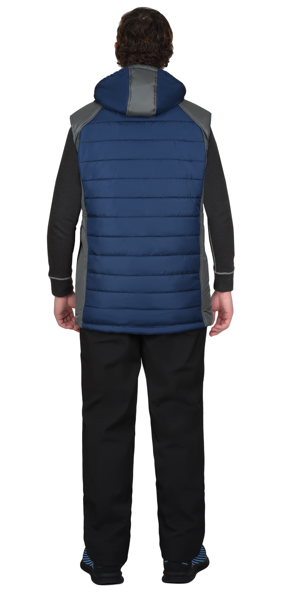 Жилет СИРИУС-УРБАН синий с серым Жилет СИРИУС-УРБАН синий с серым