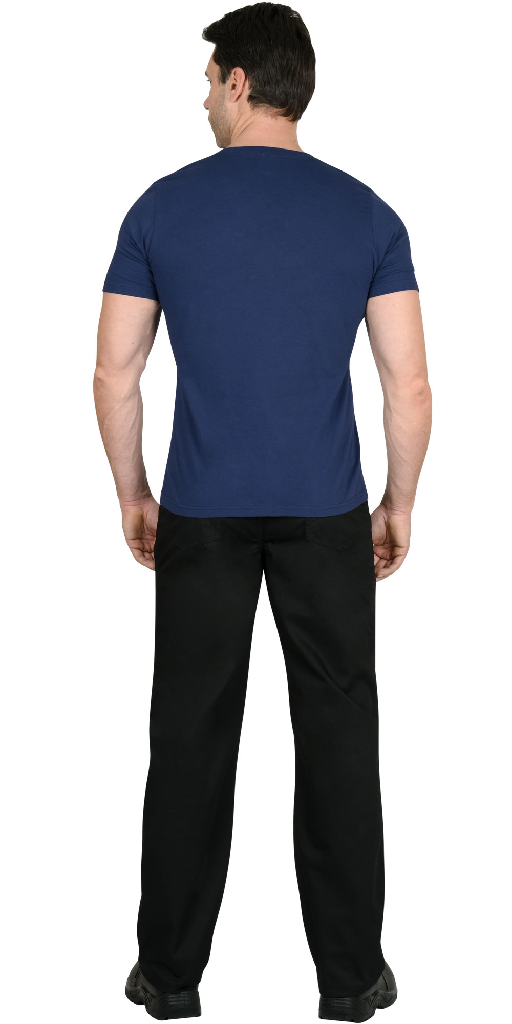 Футболка темно-синяя 160г/м2 Футболка темно-синяя 160г/м2