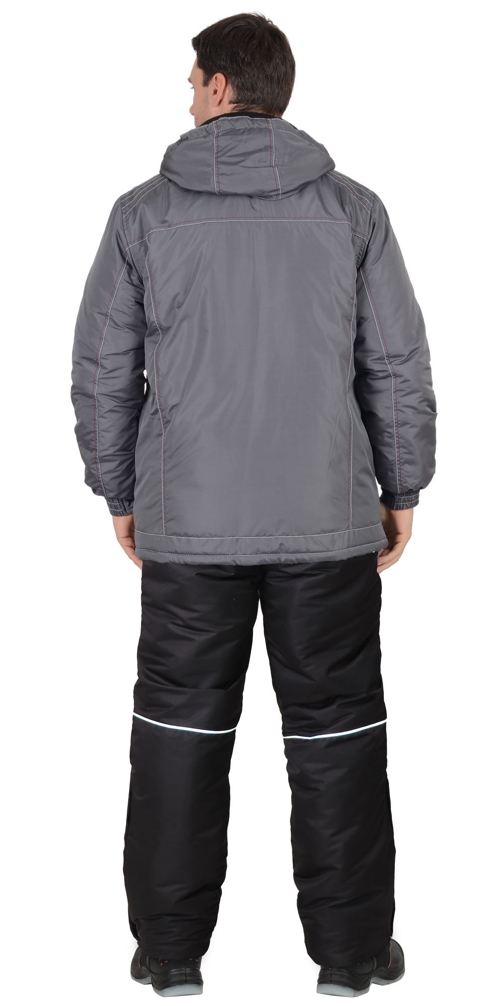 Костюм СИРИУС-АЛЕКС зимний: куртка, брюки, темно-серый, тк.Таслан Костюм СИРИУС-АЛЕКС зимний: куртка, брюки, темно-серый, тк.Таслан