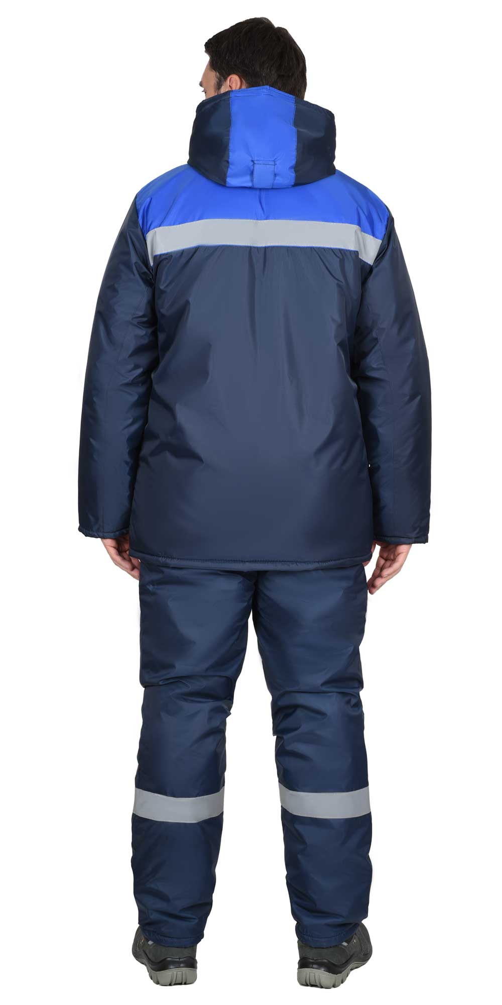 Костюм СИРИУС-РОСТ-НОРД куртка, п/к, т-синий с васильковым Костюм СИРИУС-РОСТ-НОРД куртка, п/к, т-синий с васильковым