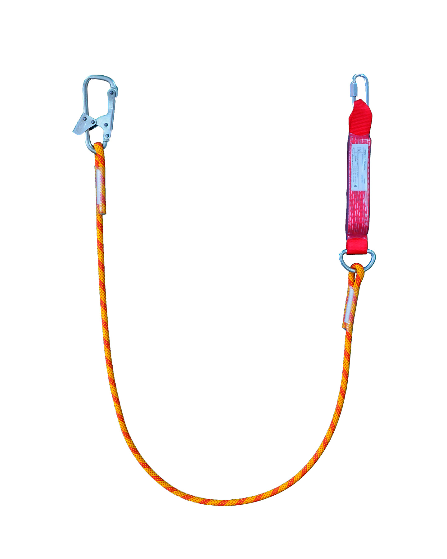 Строп аВ+Кс из каната с аморт. с 1 монт. и 1 соед. кар. 1,5м Строп аВ+Кс из каната с аморт. с 1 монт. и 1 соед. кар. 1,5м