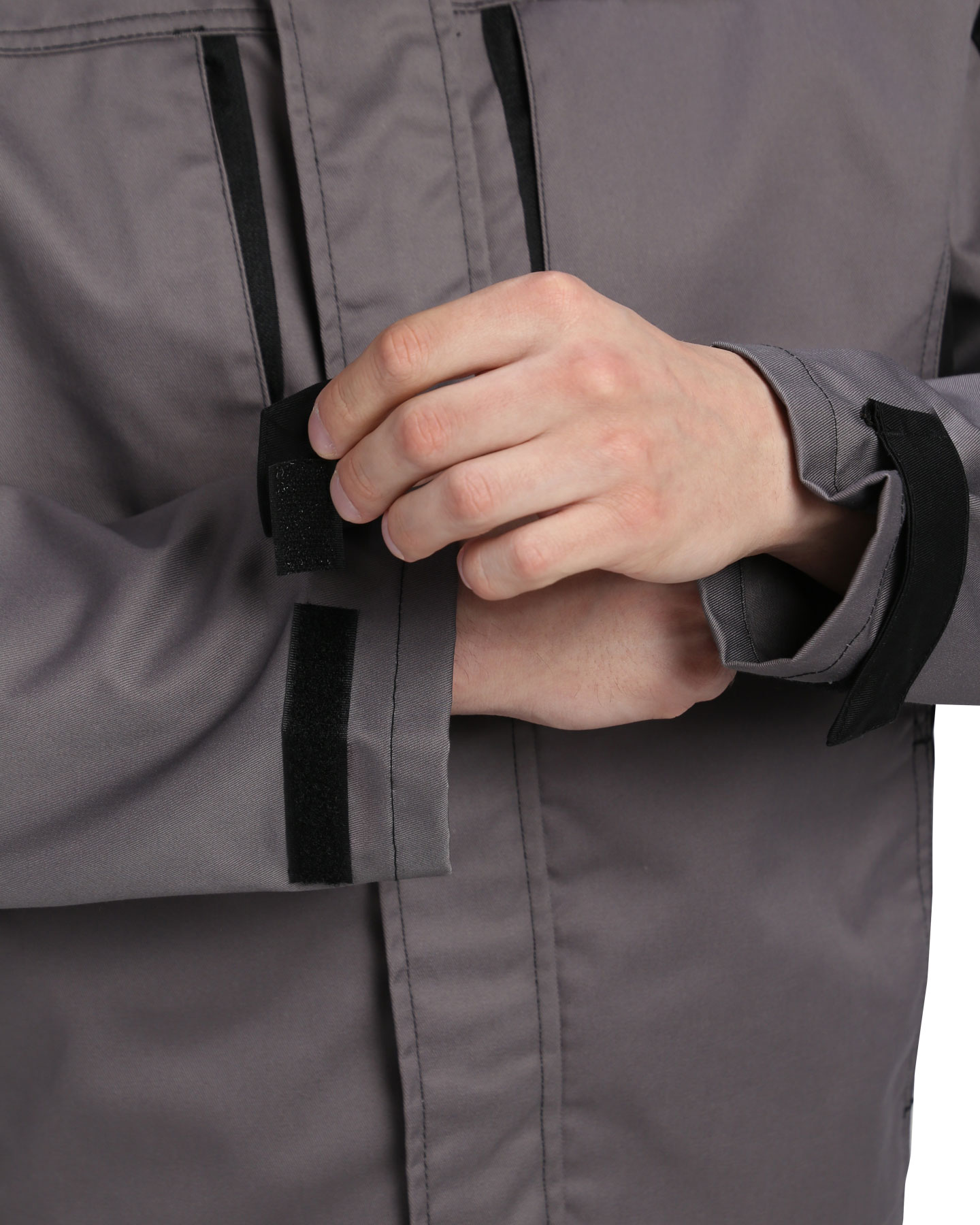 Костюм СИРИУС-ЦИТРИН куртка, п/к ср.серый с черным Костюм СИРИУС-ЦИТРИН куртка, п/к ср.серый с черным