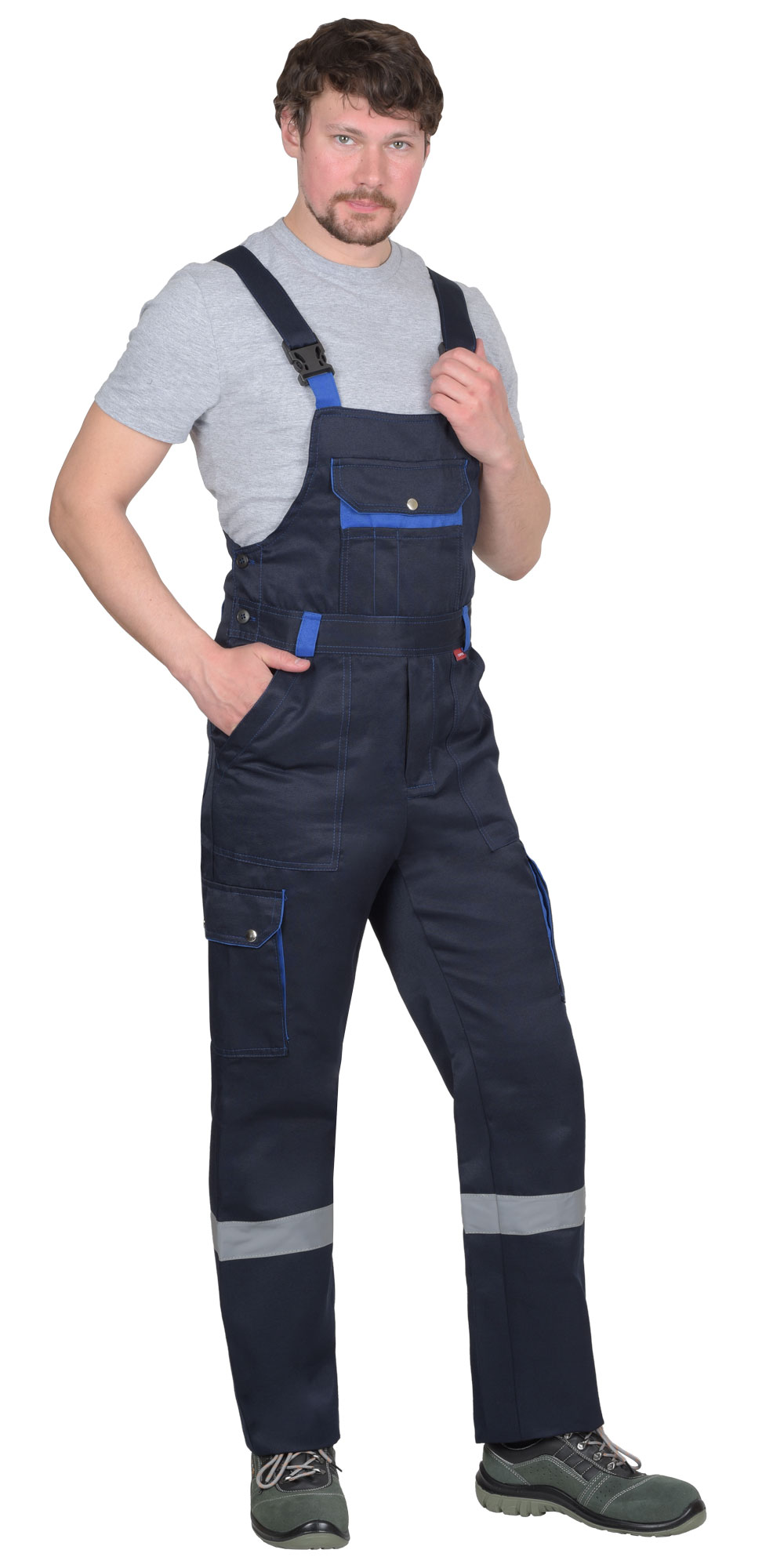 Костюм СИРИУС-ТИТАН куртка, п/к синий с васильковым и СОП Костюм СИРИУС-ТИТАН куртка, п/к синий с васильковым и СОП