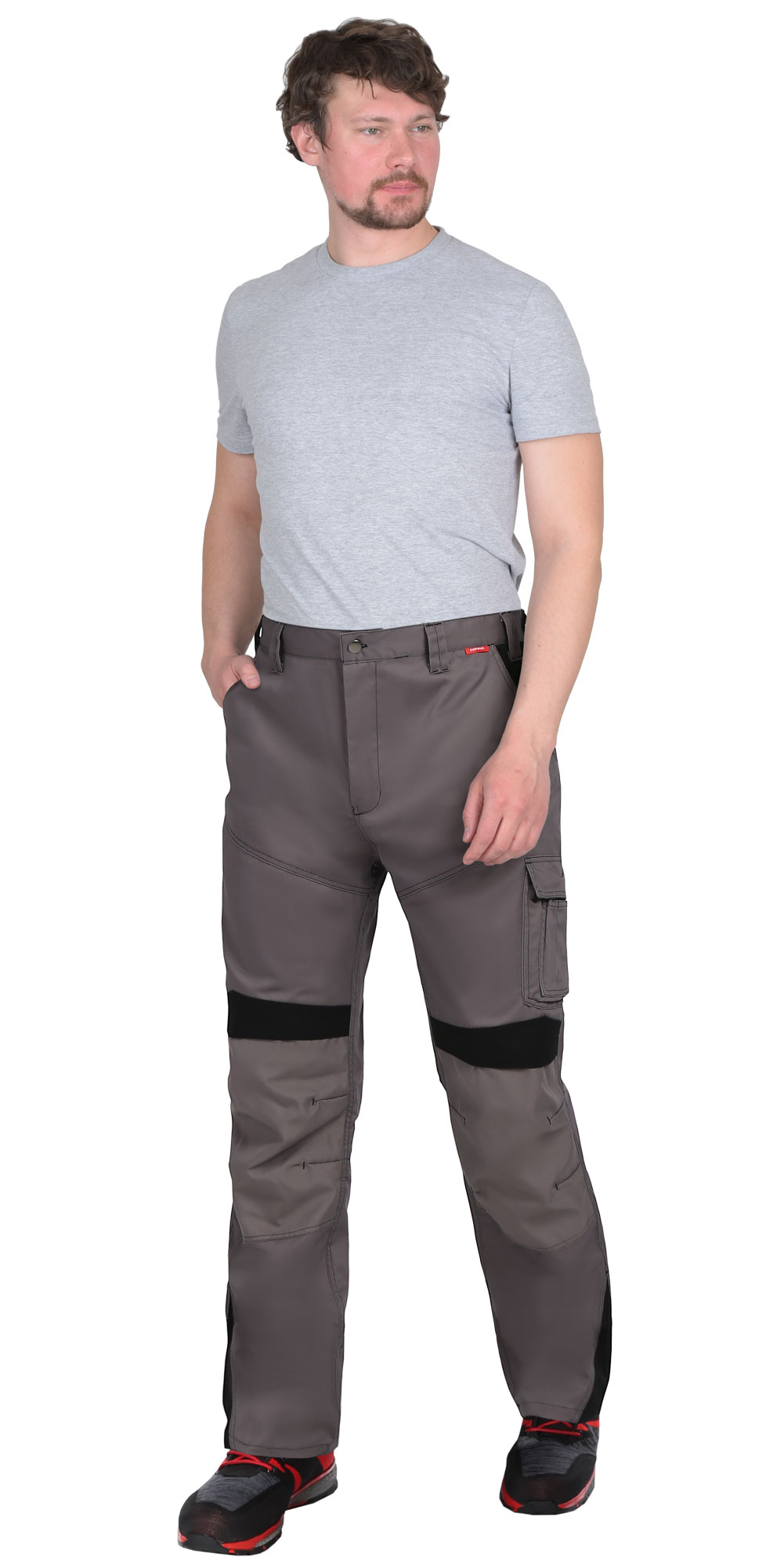 Брюки СИРИУС-ЦИТРИН ср.серый с черным Брюки СИРИУС-ЦИТРИН ср.серый с черным