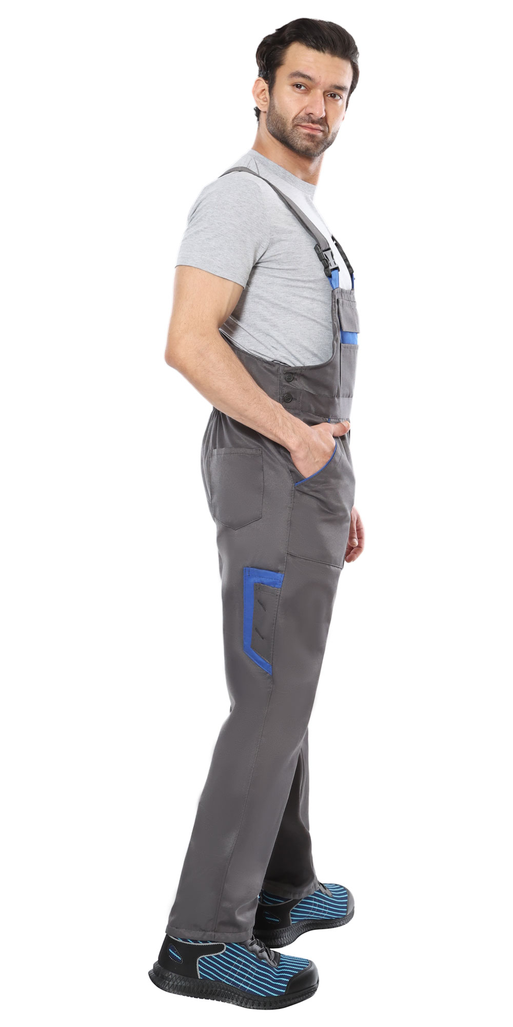 Полукомбинезон СИРИУС-ПРОФЕССИОНАЛ темно-серый Полукомбинезон СИРИУС-ПРОФЕССИОНАЛ темно-серый