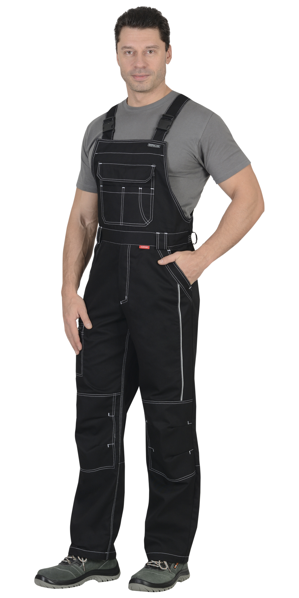 Полукомбинезон СИРИУС-ПРЕСТИЖ черный Полукомбинезон СИРИУС-ПРЕСТИЖ черный