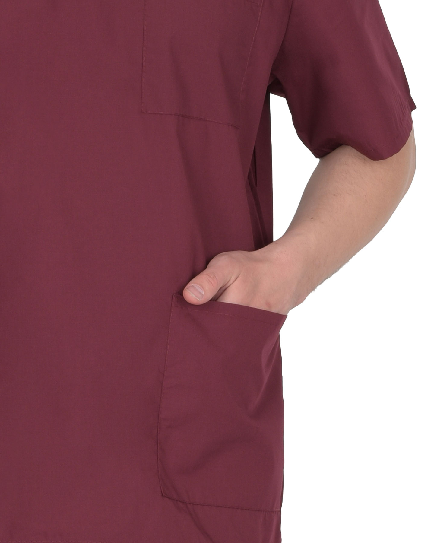 Костюм хирурга универсальный бордовый Костюм хирурга универсальный бордовый