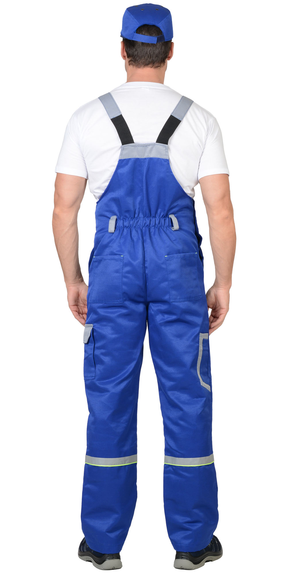 Костюм СИРИУС-ПРАКТИК куртка, п/к васильковый со св.серым Костюм СИРИУС-ПРАКТИК куртка, п/к васильковый со св.серым