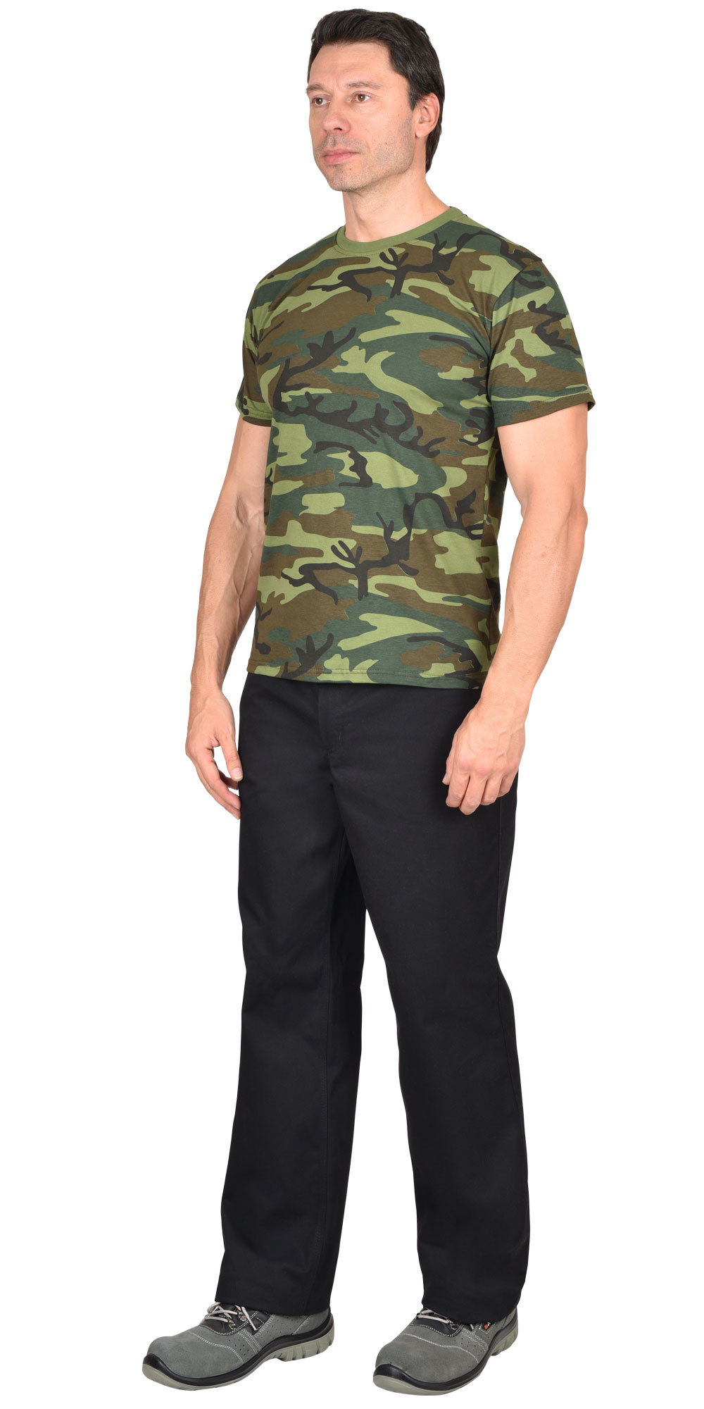 Футболка КМФ Лес 160г/м2 Футболка КМФ Лес 160г/м2