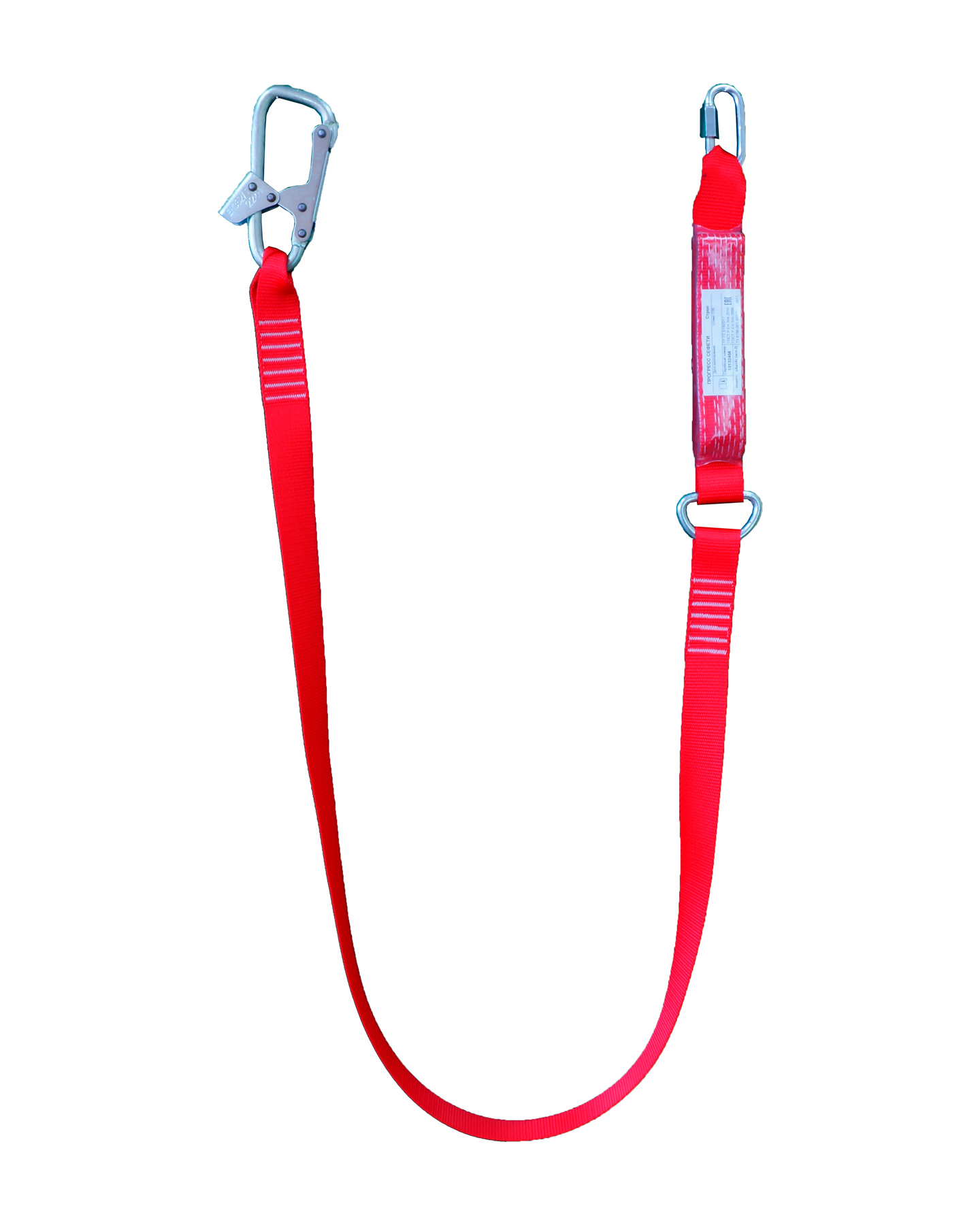 Строп аА+Кс из ленты с аморт. с 1 монт. и 1 соед. кар. 1,5м Строп аА+Кс из ленты с аморт. с 1 монт. и 1 соед. кар. 1,5м