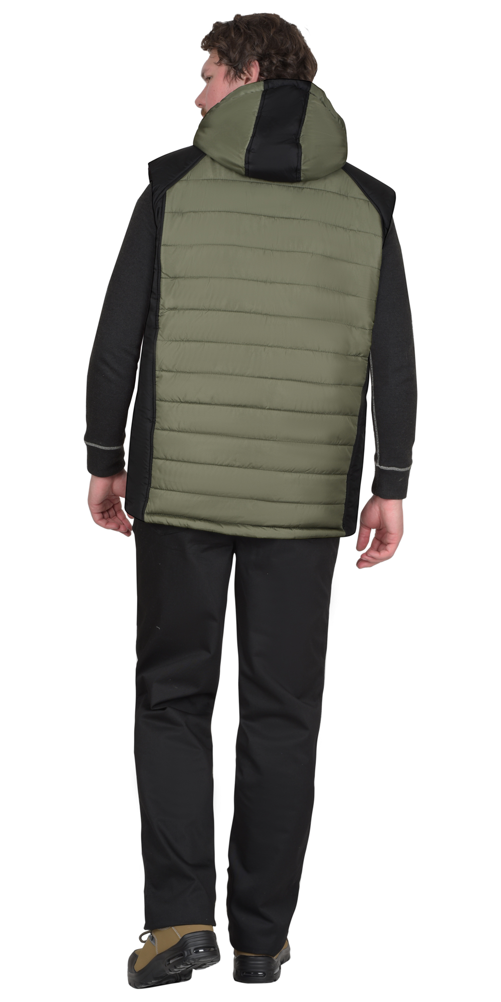 Жилет СИРИУС-УРБАН хаки с черным Жилет СИРИУС-УРБАН хаки с черным