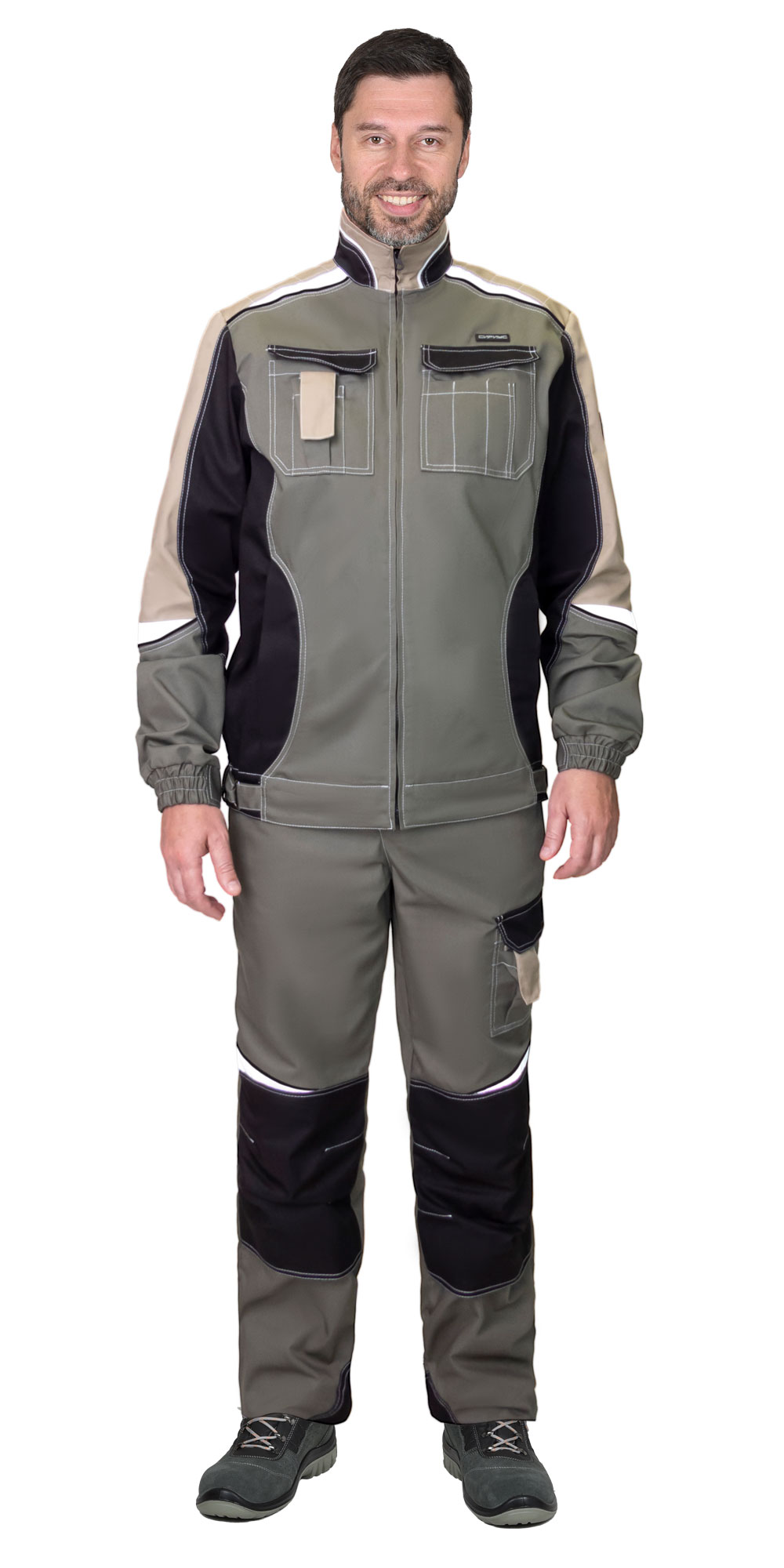 Куртка СИРИУС-КАСПИЙ оливковый с черным и песочным, СОП Куртка СИРИУС-КАСПИЙ оливковый с черным и песочным, СОП