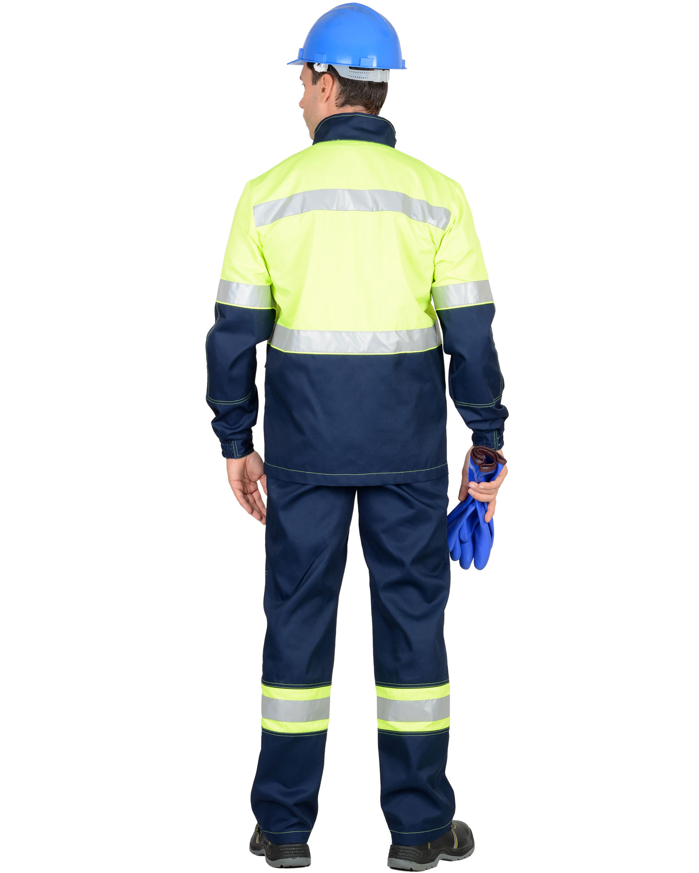 Костюм СИРИУС-ТЕРМИНАЛ куртка, п/к, темно-синий с лимонным и СОП Костюм СИРИУС-ТЕРМИНАЛ куртка, п/к, темно-синий с лимонным и СОП