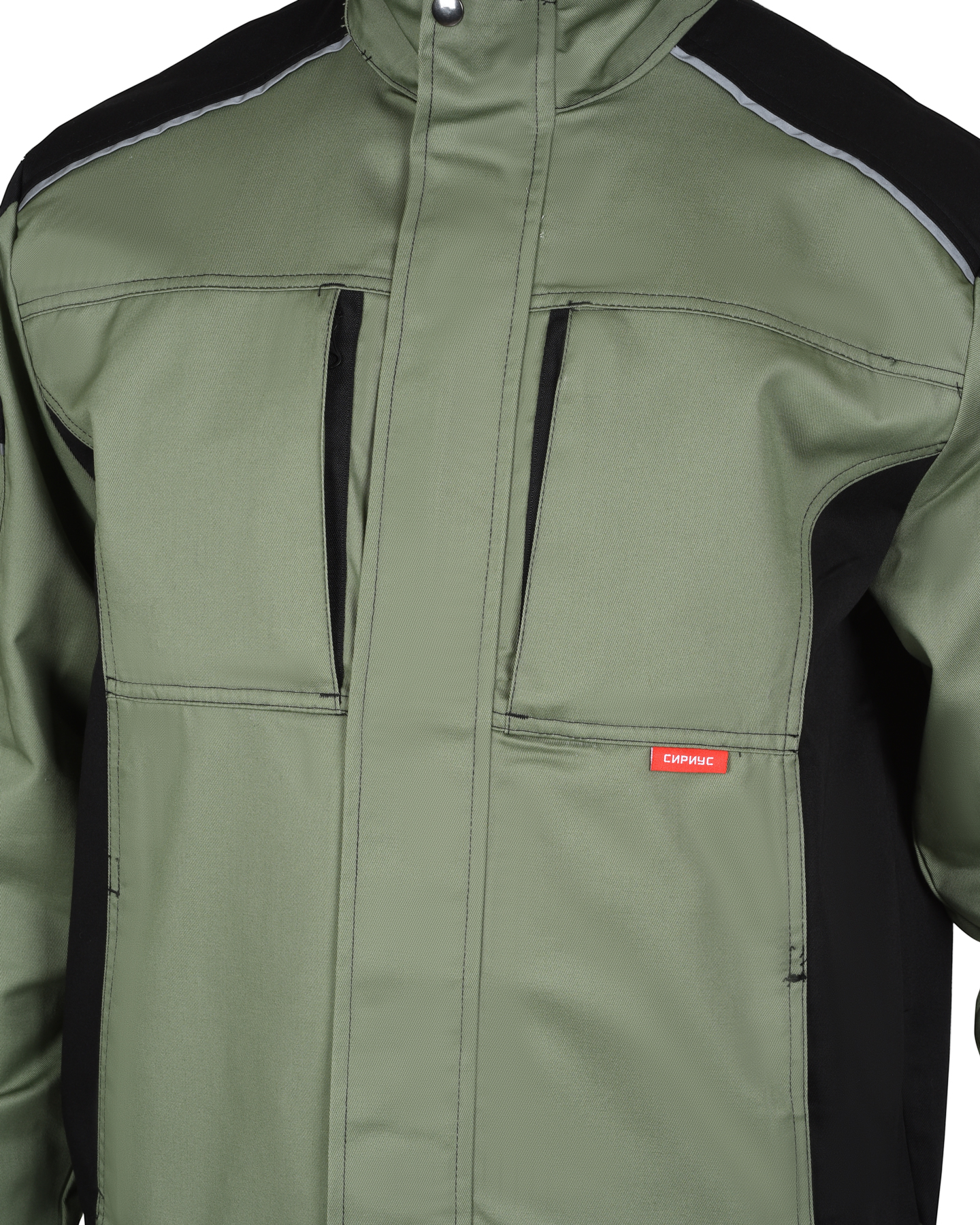 Костюм СИРИУС-ЦИТРИН куртка, брюки, светло-оливковый с черным Костюм СИРИУС-ЦИТРИН куртка, брюки, светло-оливковый с черным