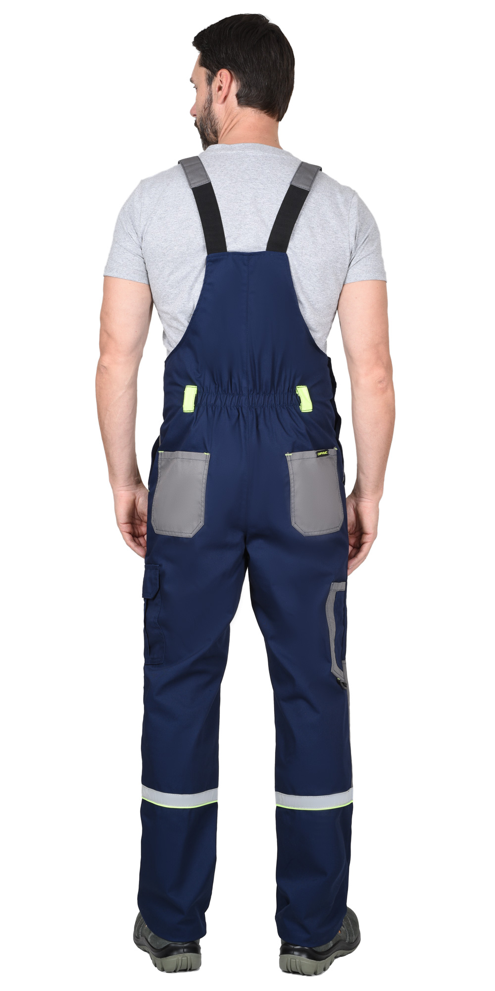 Костюм СИРИУС-СТАН куртка кор., п/к синий со ср.серым и лимонным Костюм СИРИУС-СТАН куртка кор., п/к синий со ср.серым и лимонным